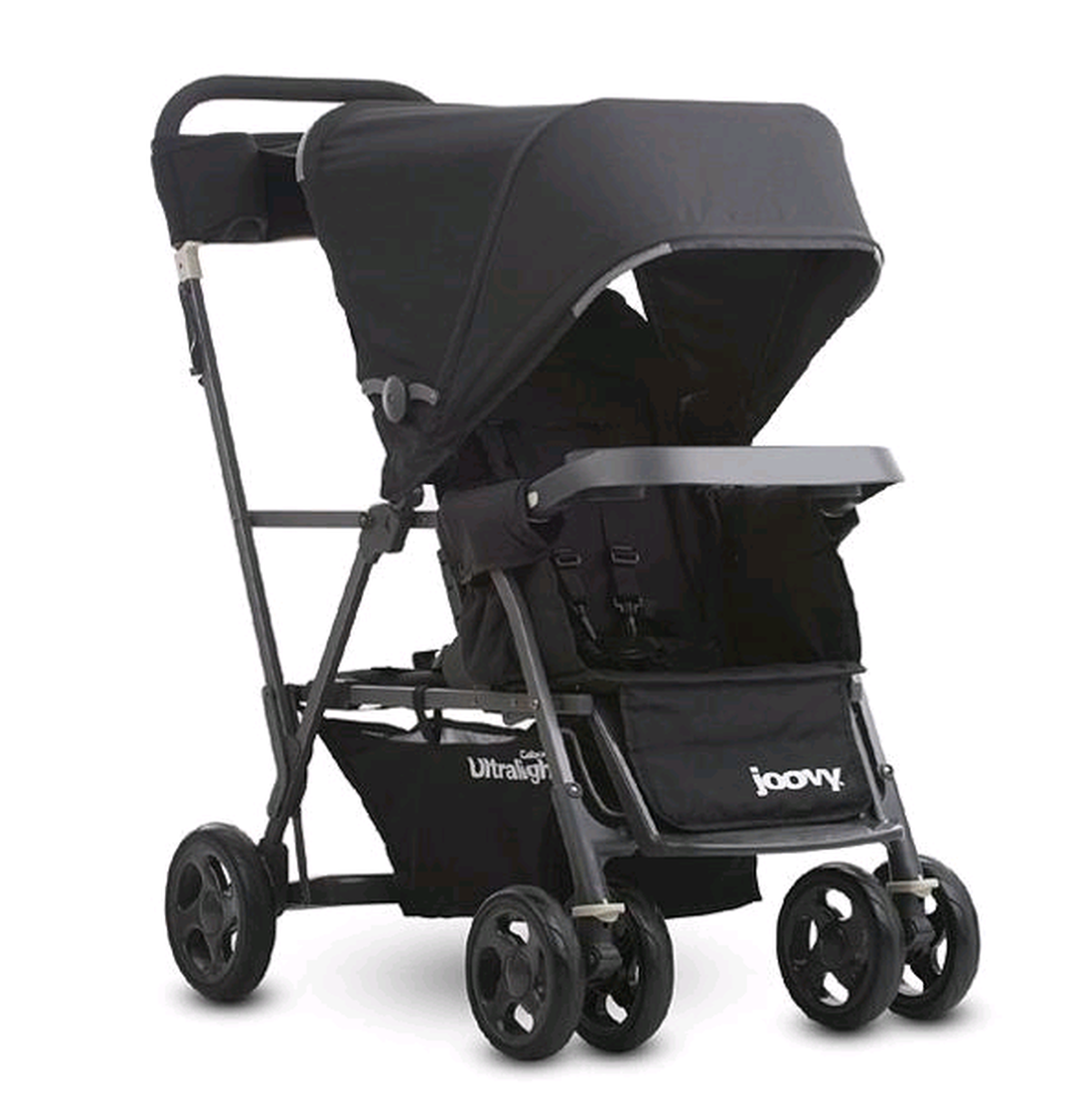 Turq Joovy Caboose Ultralight Graphite Stroller