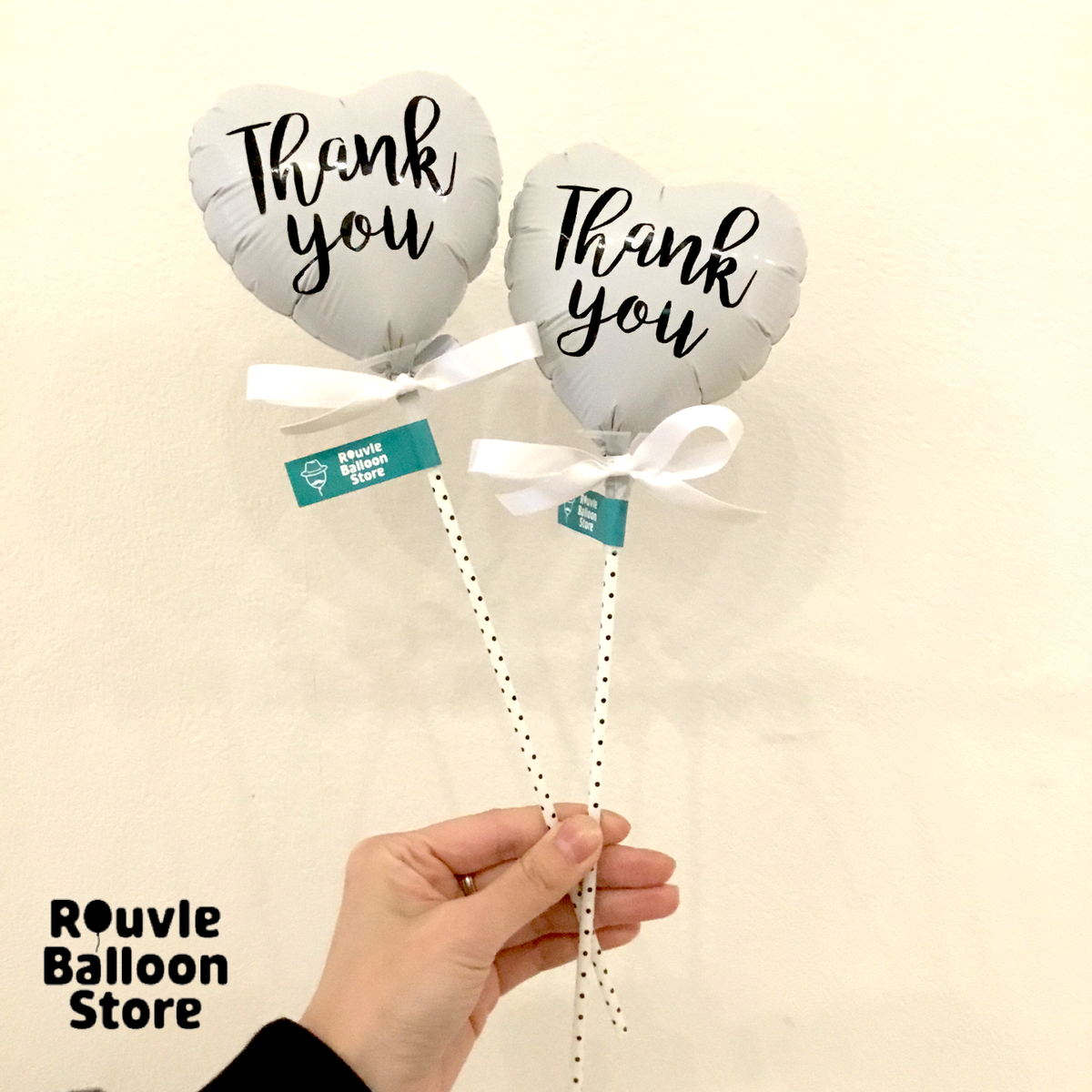 Thank You Heart H B 喜ばれるバルーンギフトを 中目黒の Rouvle Balloon Store のオンラインストア Jewel Box