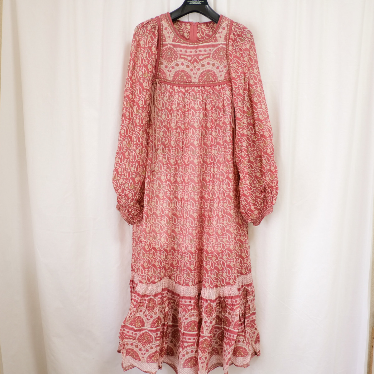 70 S Vintage インド綿ワンピース Dress Daffie Vintage
