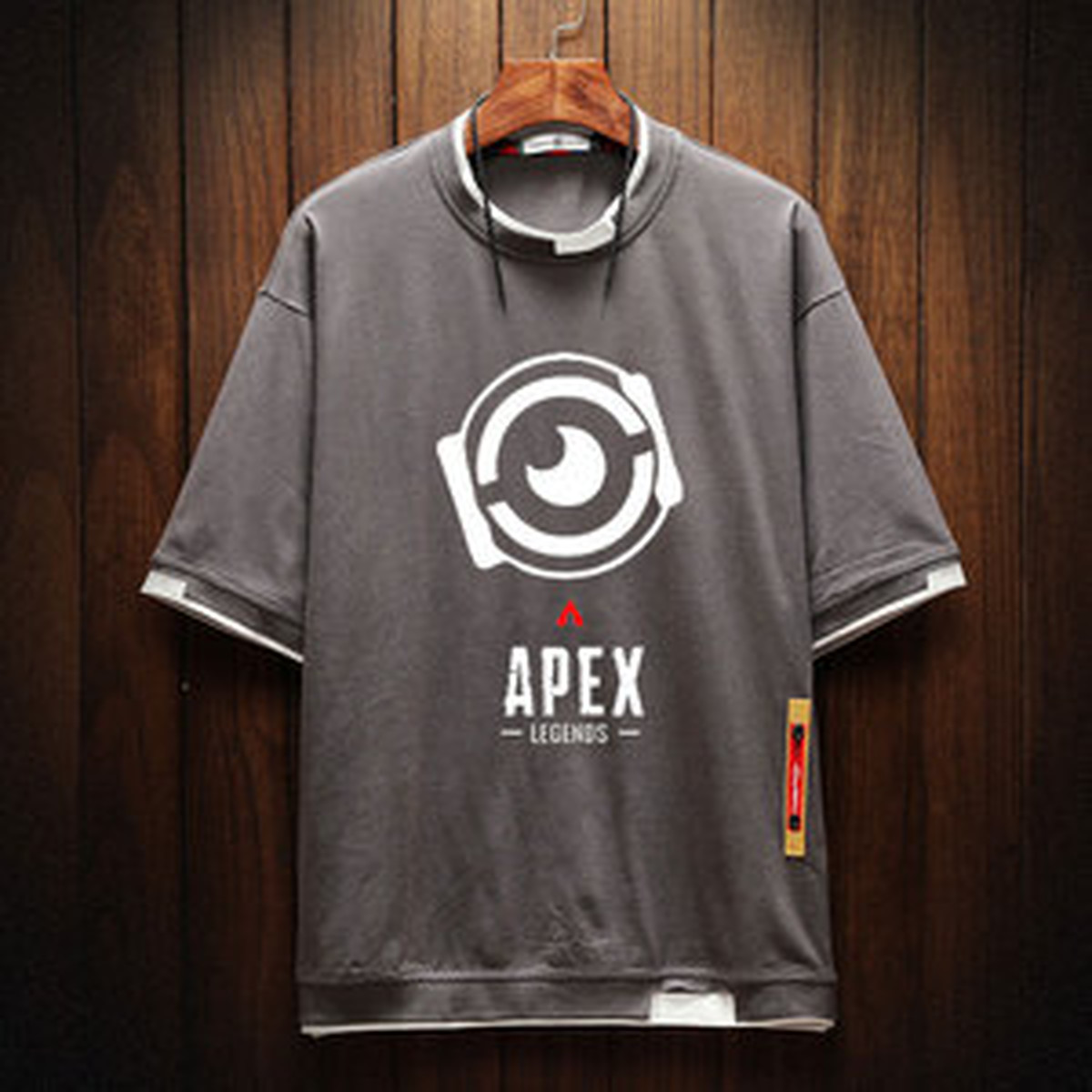 Apex Legends風 Tシャツ デザイン2 灰 Shop ティースリー