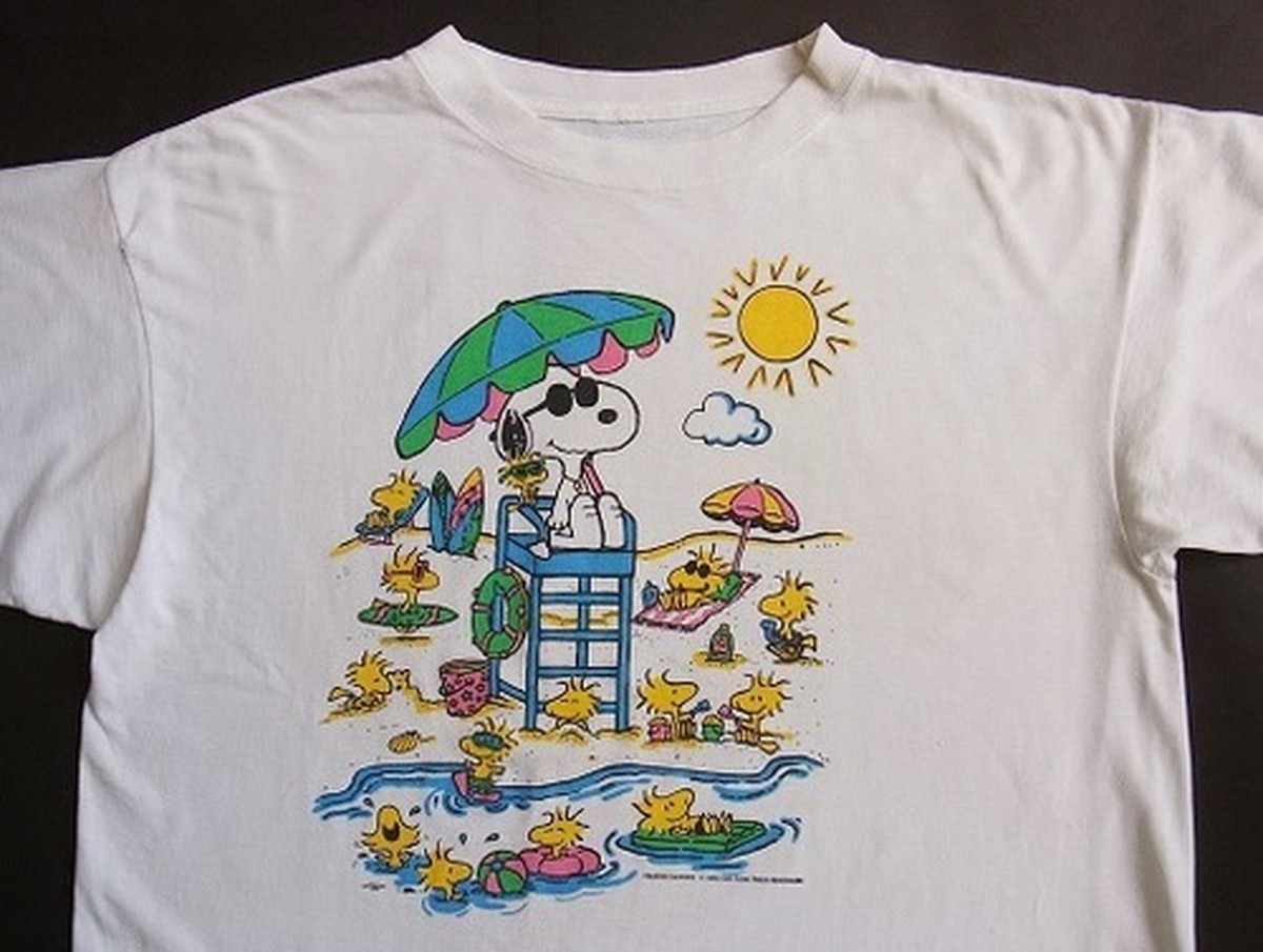 90 S Snoopy スヌーピー ヴィンテージｔシャツ Cyclone