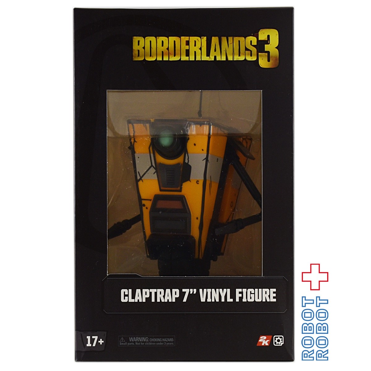 ボーダーランズ 3 Coop 7インチ ヴァイナルフィギュア クラップ トラップ Robotrobot