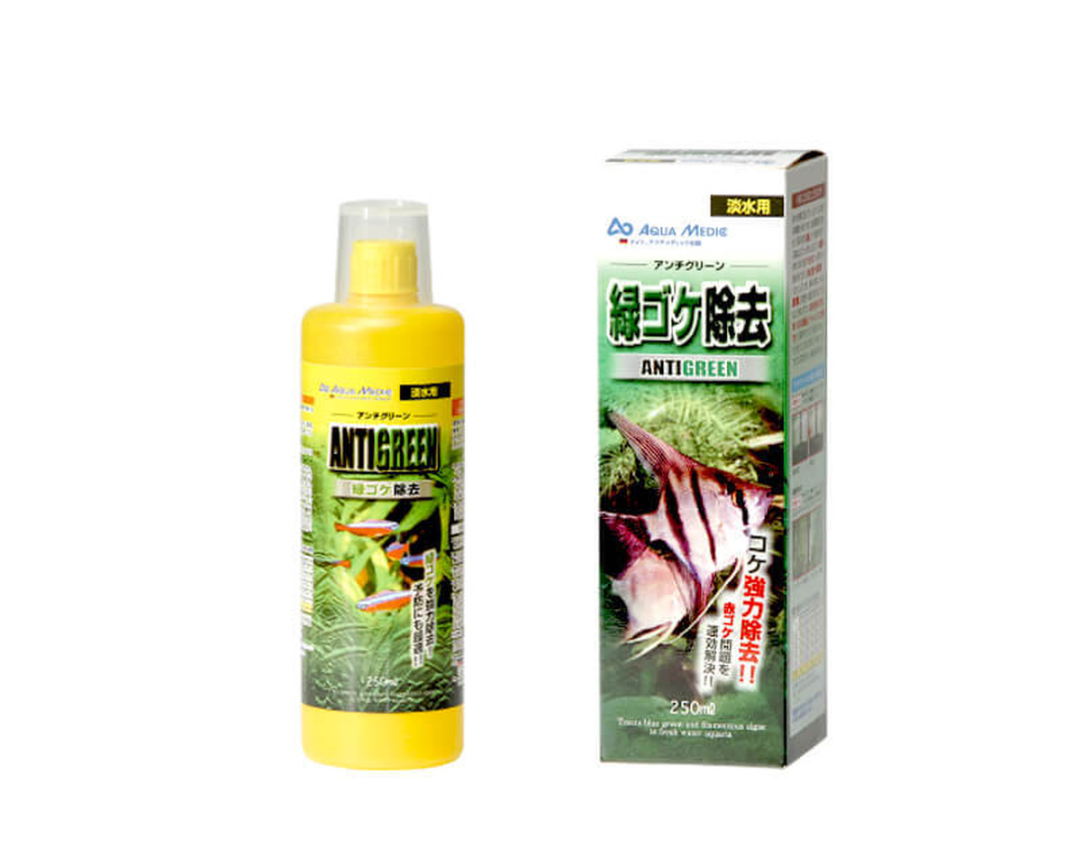 アンチグリーン 100 コケ 藻類 抑制 除去剤 アクアトレンディ