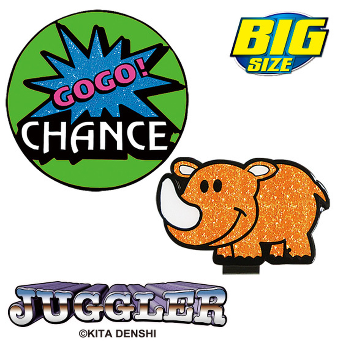 ジャグラーゴルフマーカー ツノッちver Bigサイズ M I N D 株式会社マインド