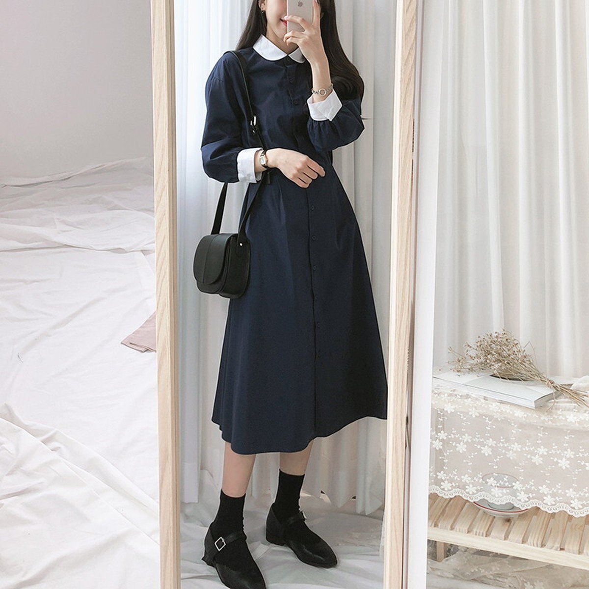 魅了 春新作 ワンピース 春 ワンピース 膝丈 ワンピース ひざした ワンピース 期間限定 30 Off Villa Saintantoine Com