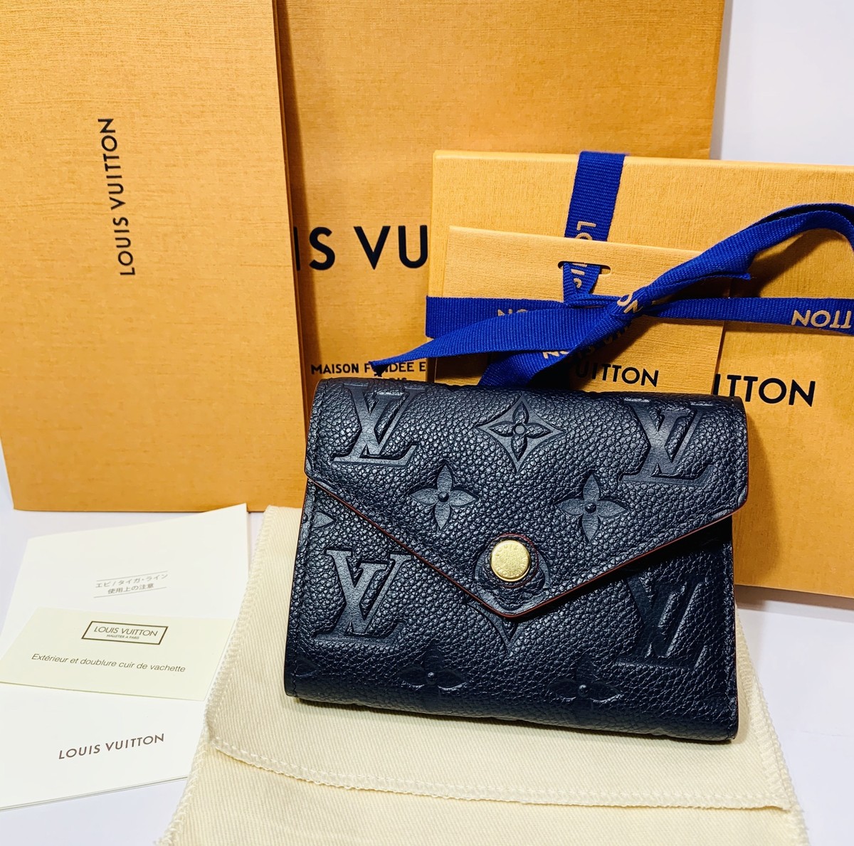 新作商品格安通販  アンプラント ヴィクトリーヌ ポルトフォイユ Vuitton Louis 折り財布