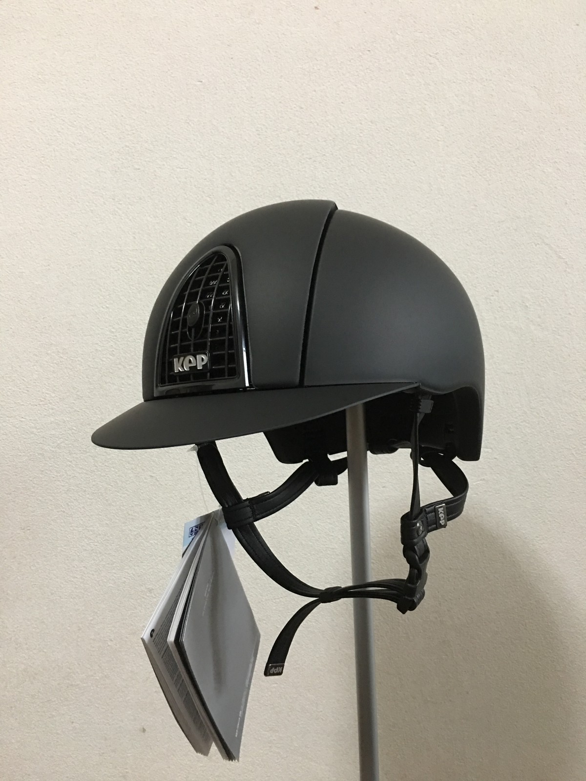 乗馬 ヘルメット Kep Cromo Mat ブラック 格安 馬具 アウトレット 中古鞍 乗馬用品 カケハムポニークラブ