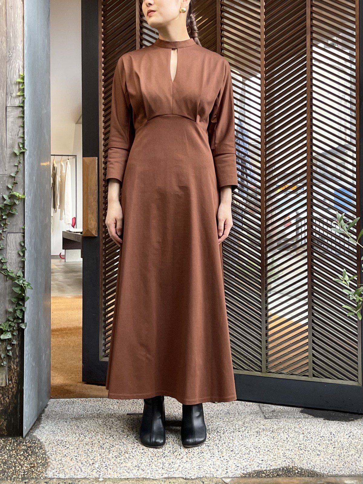 2021 MameKurogouchi Cotton Jersey Dress | myglobaltax.com