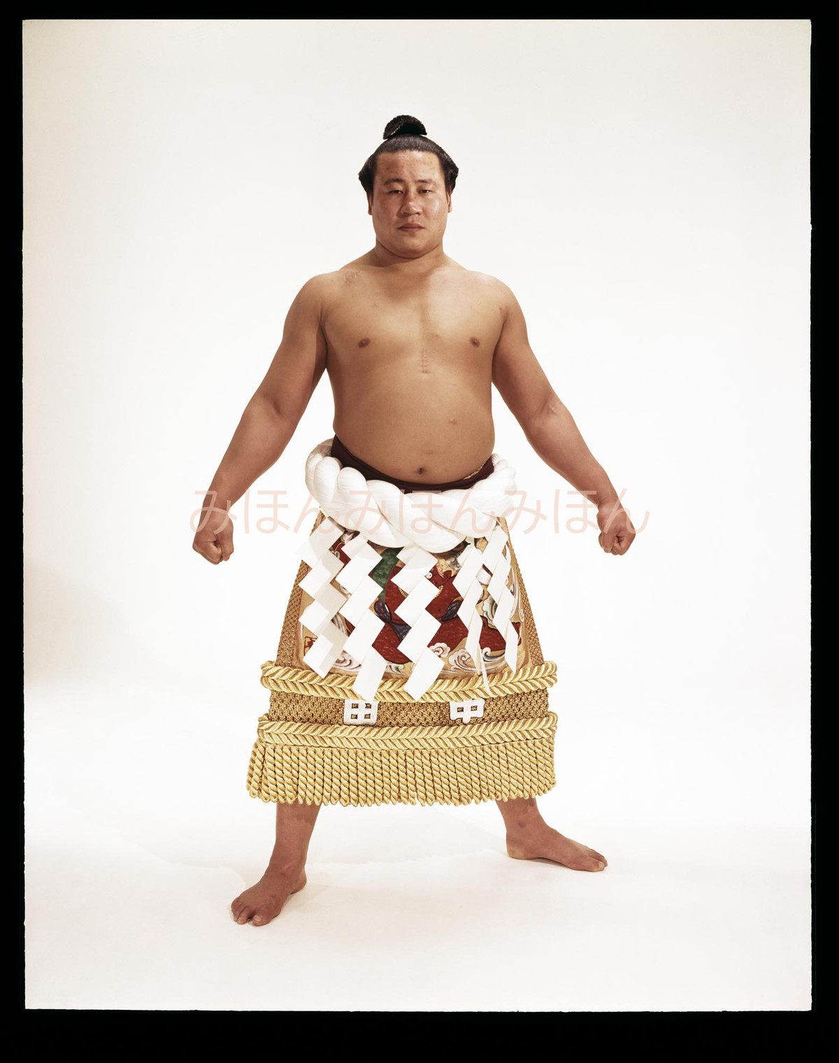 昭和40年5月場所優勝 横綱 佐田の山晋松関…