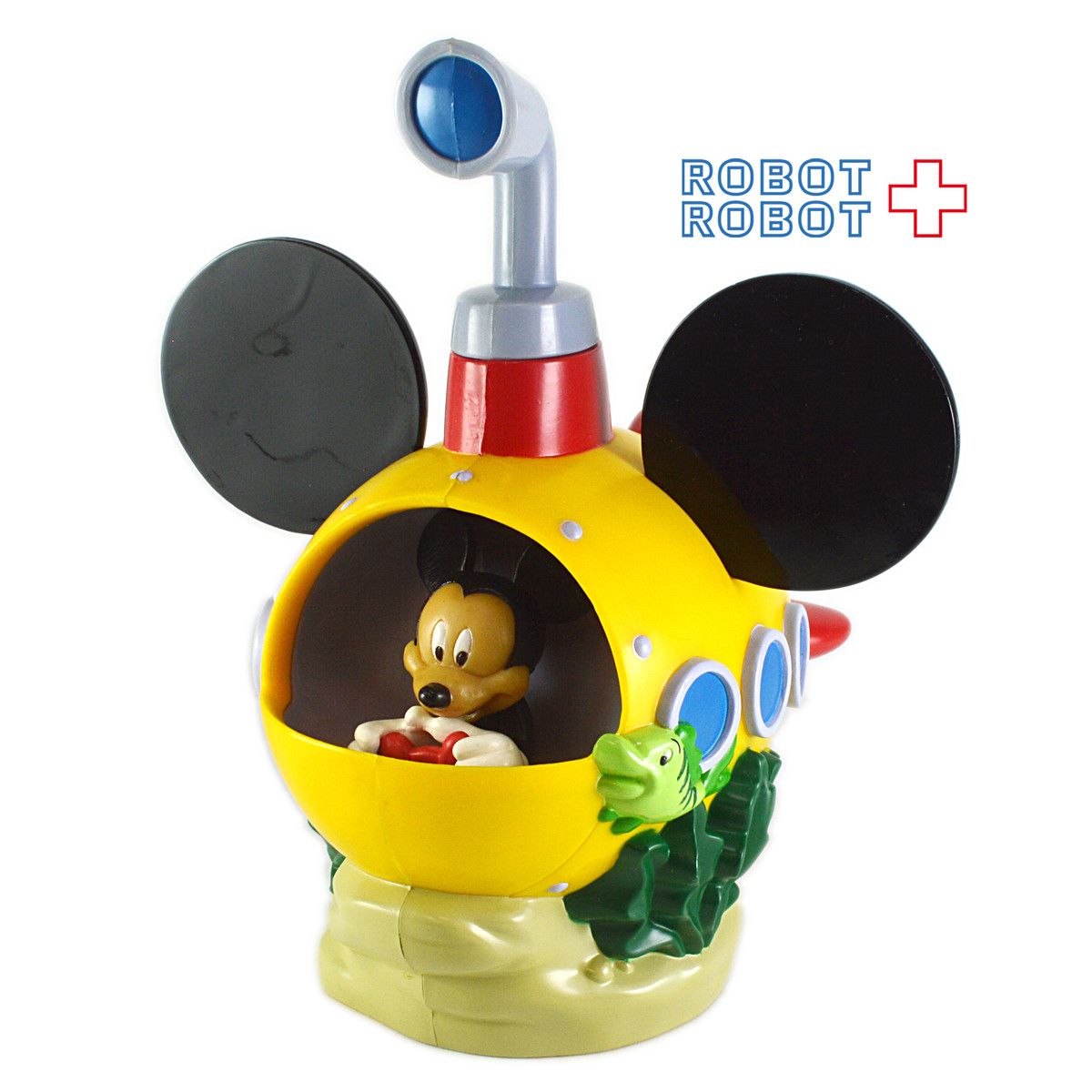 ディズニーシー Tds ミッキー 黄色の潜水艦 貯金箱 フィギュア Robotrobot