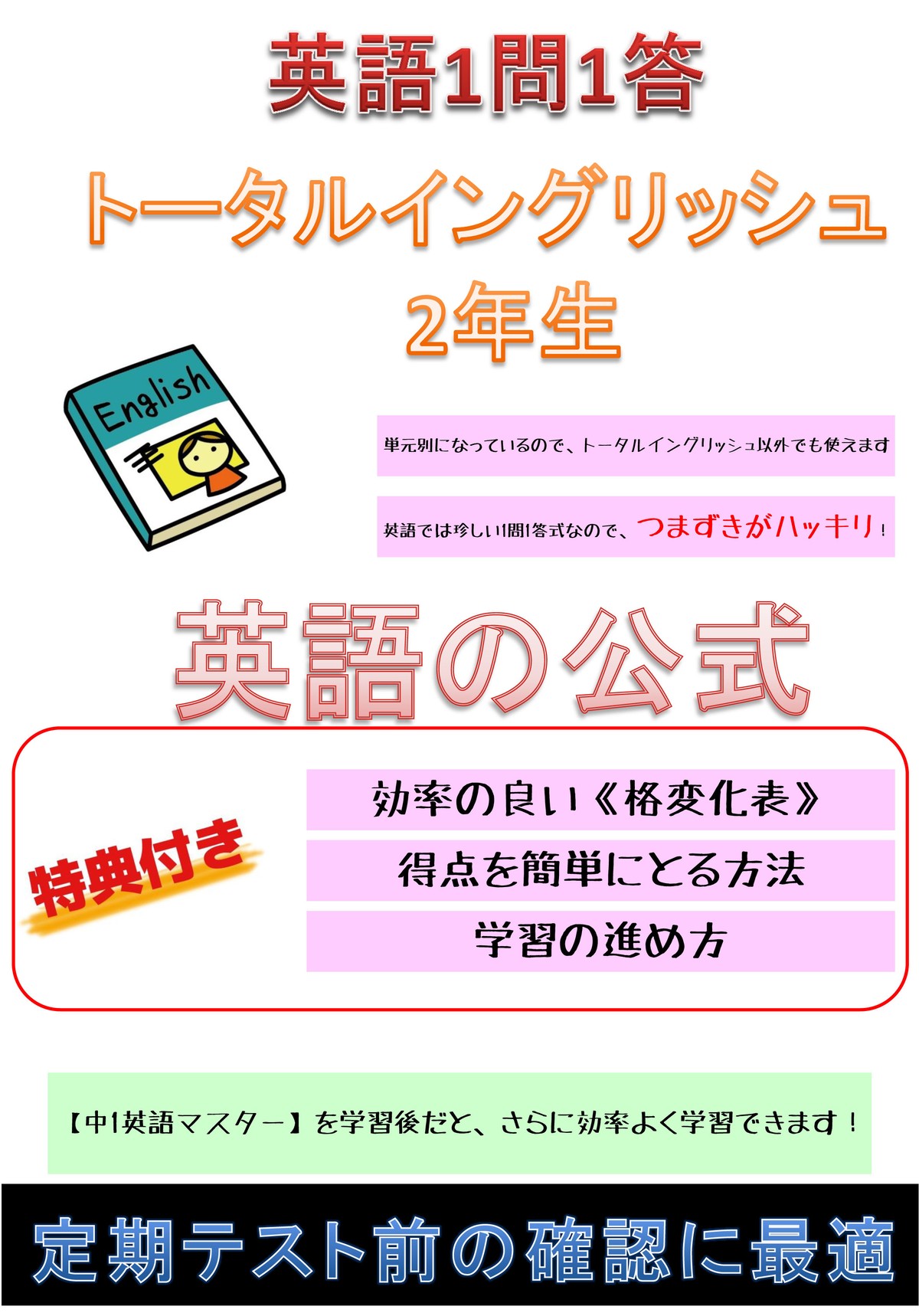 英語 中2 1問1答 トータルイングリッシュ主対応 勉強に困ったときの教材屋