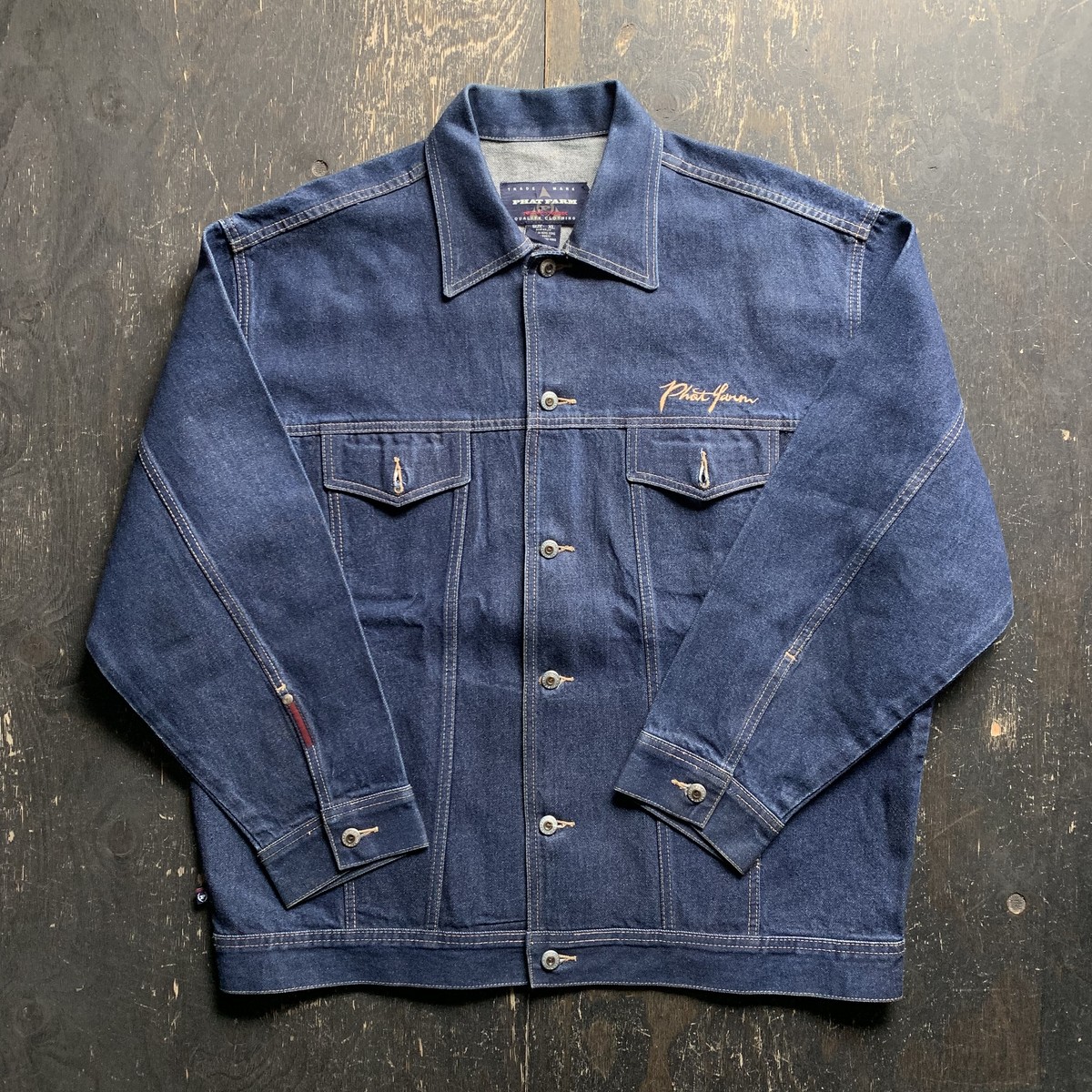 Phat Farm Denim Tracker Jacket 古着屋 O Well