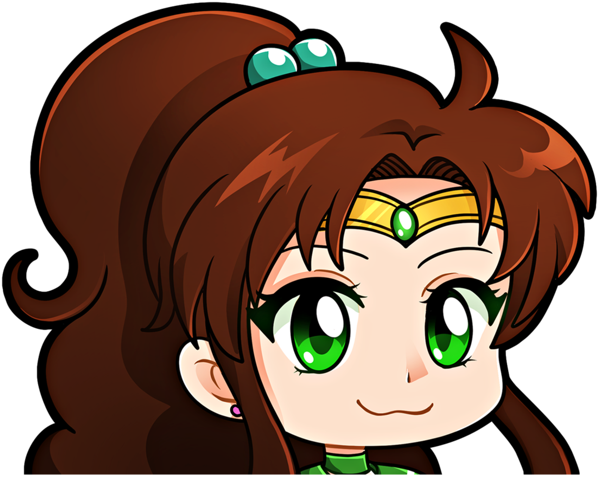 Waifu Bait Sailor Jupiter Sticker 輸入アニメステッカー専門店 Sunset Stickers Store