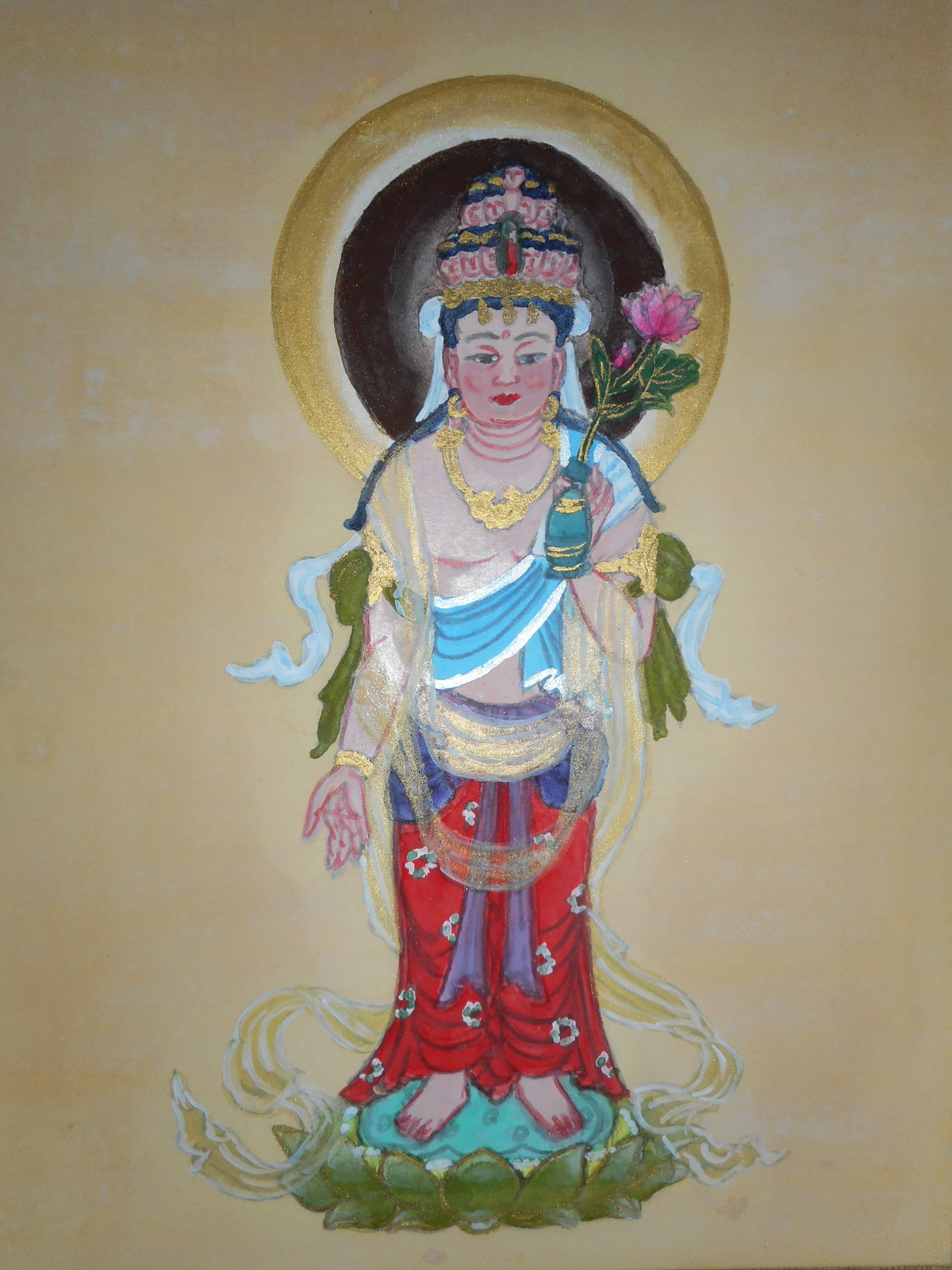 十一面観音菩薩 仏教美術 開運仏画