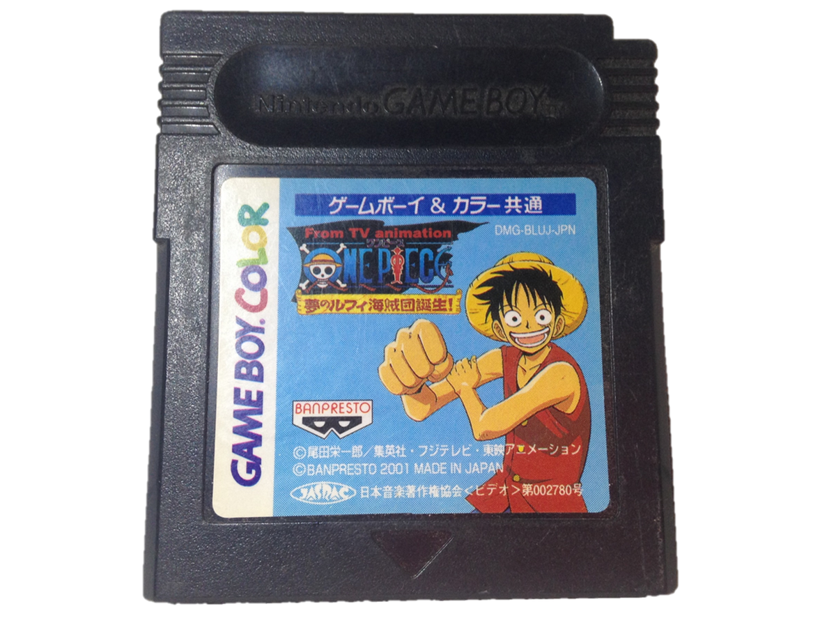 One Piece 夢のルフィ海賊団誕生 From Tv Animation ゲームボーイ ソフト 中古 電池交換 メンテ ネットゲームショップ ｇ