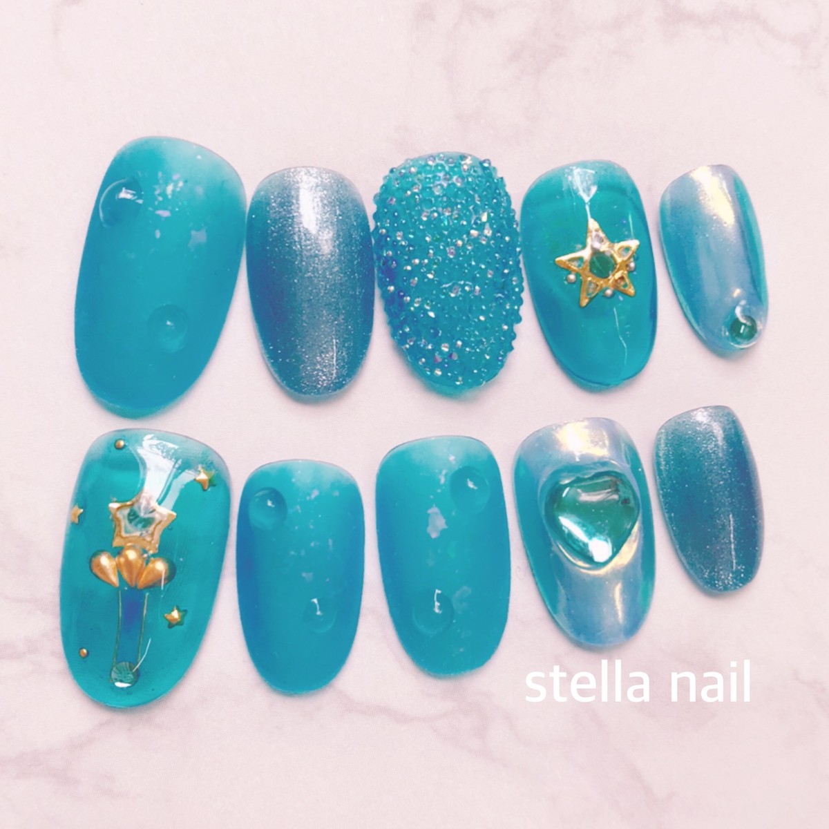 ネイルチップ セーラーマーキュリー ネイルチップ Stella Nail