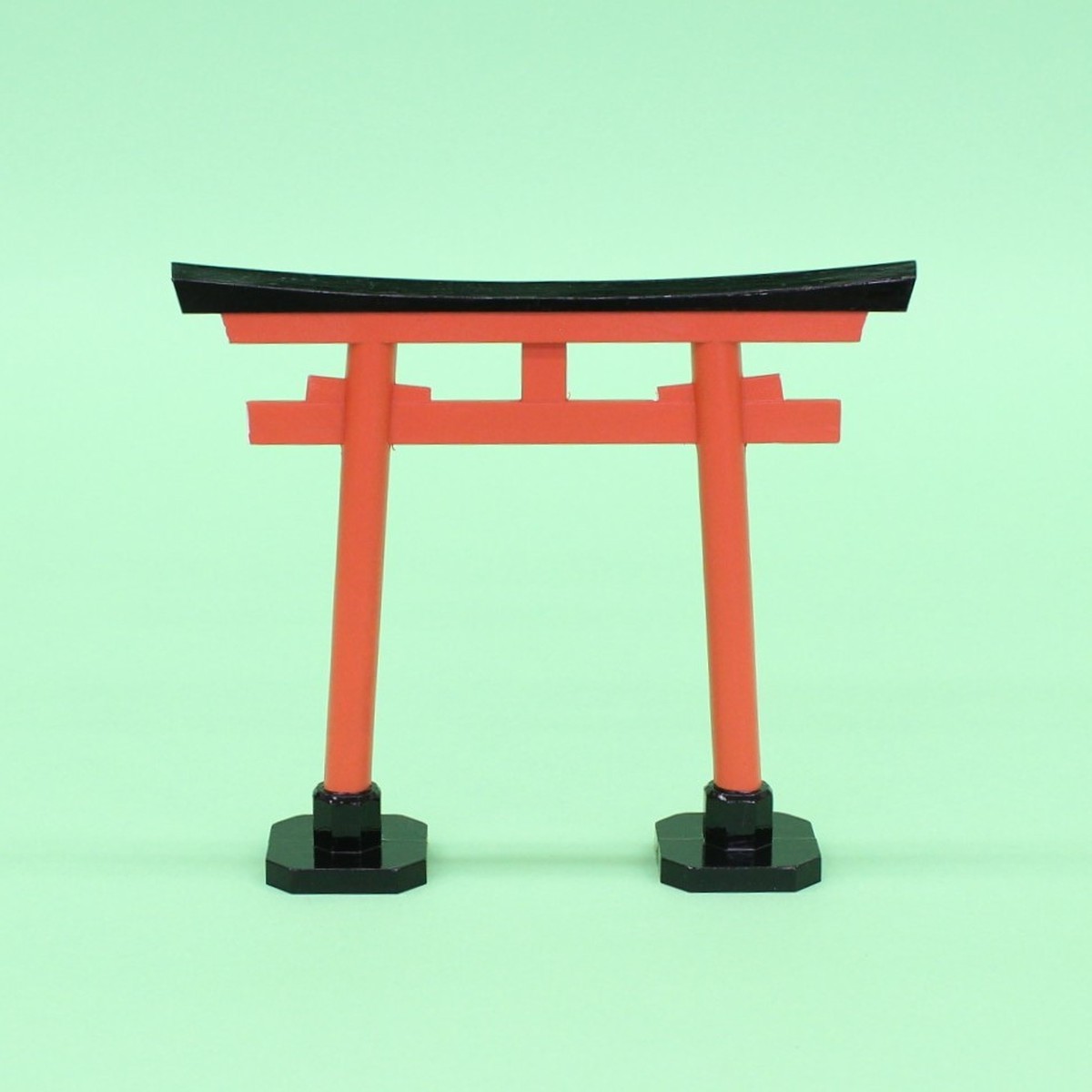 鳥居 ６寸 ヌキ寸法１８ｃｍ 赤鳥居 神棚用 内祭用 稲荷用 日本製 太鼓 南部屋五郎右衛門