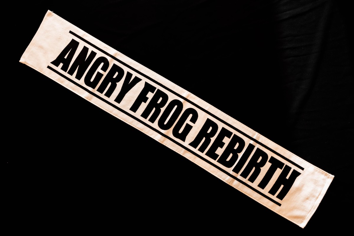 マフラータオル Angry Frog Rebirth Officials Goods Store