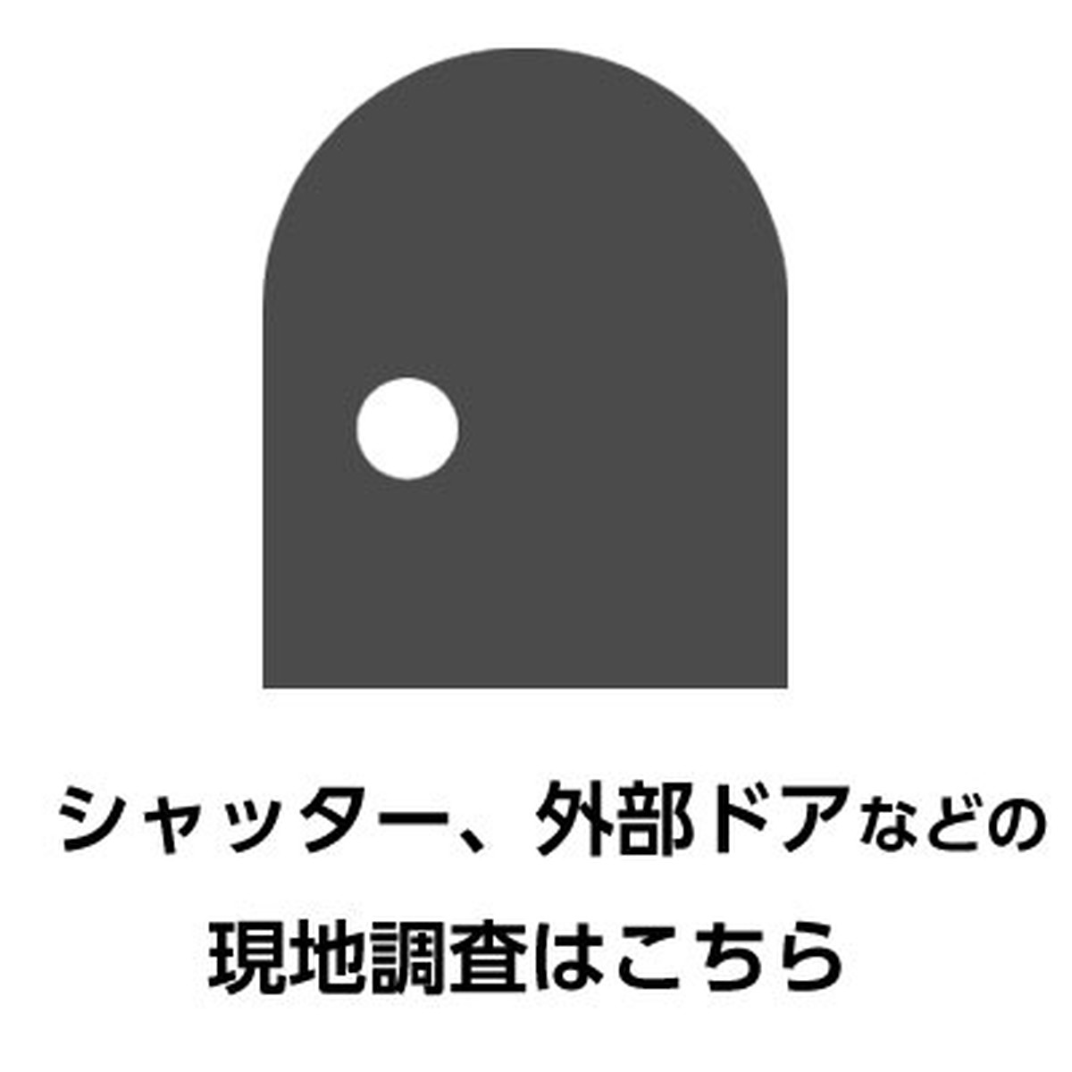 玄関ドアや車庫のシャッターに関する現地調査 Ms建築 株