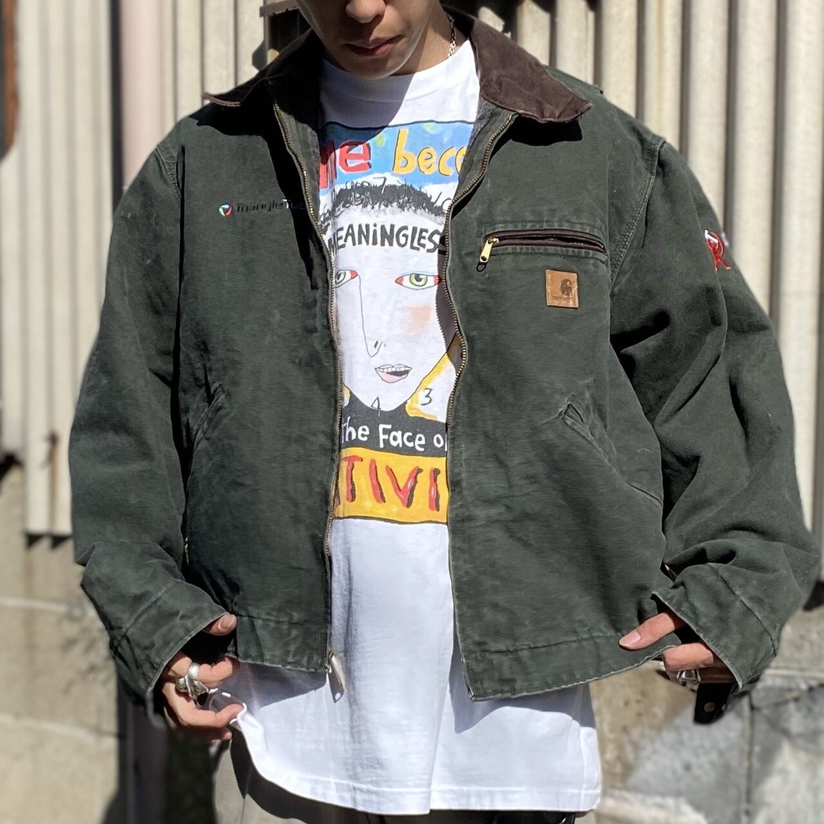 国内正規総代理店アイテム 80s Carhartt carhartt デトロイト