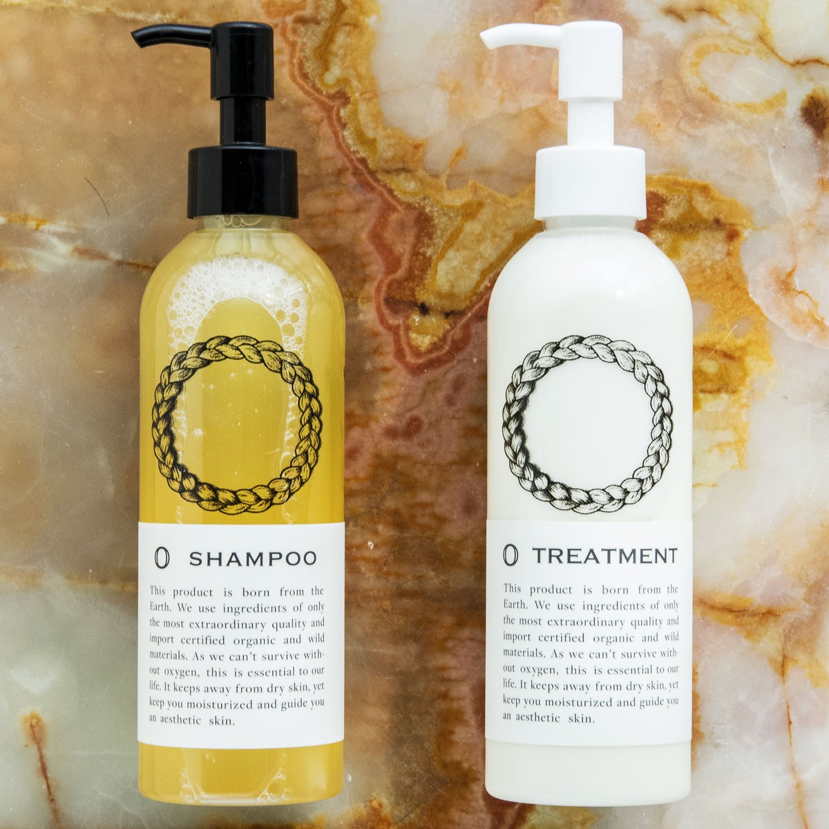 O Shampoo Treatment Set 240ml O Skin Hair