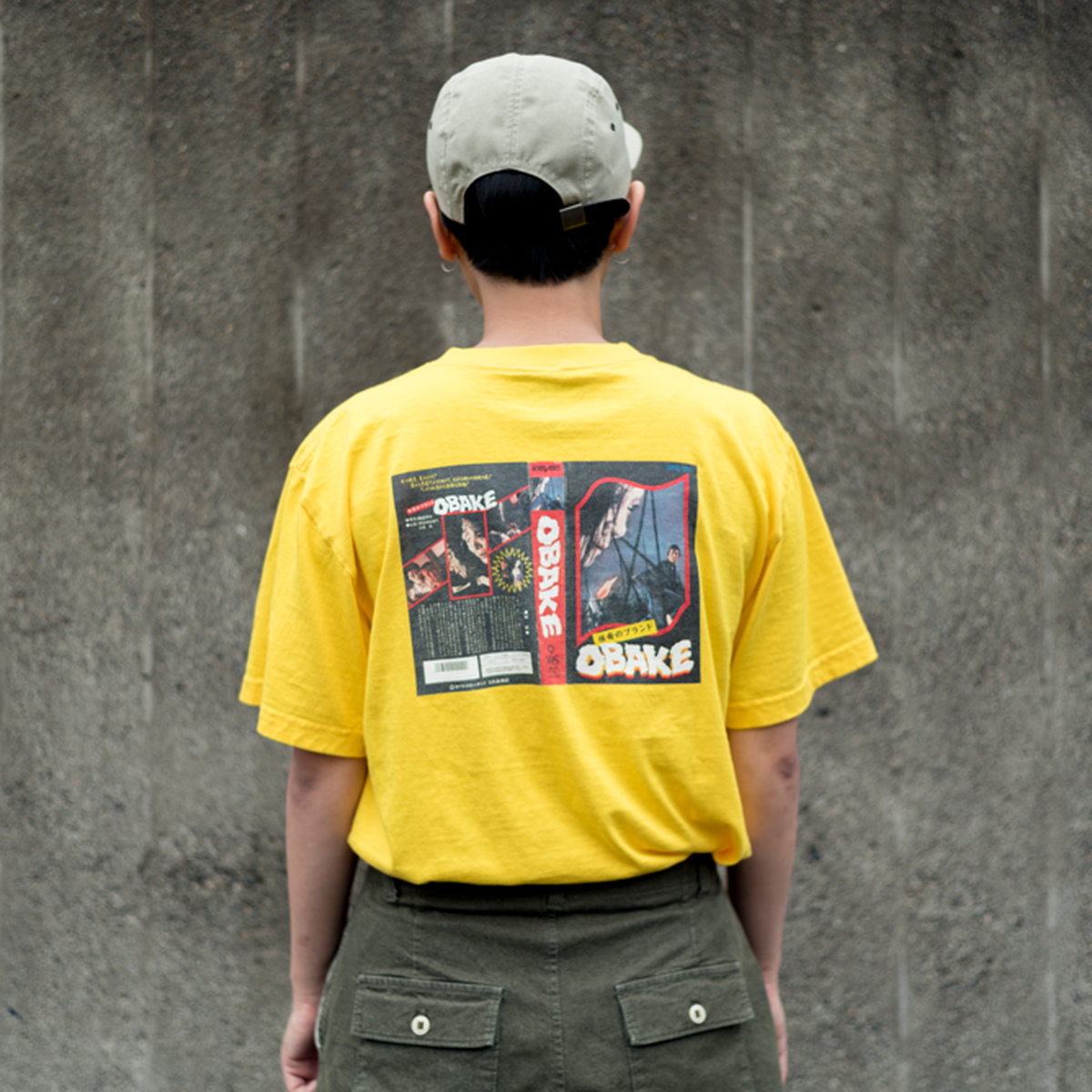 おばけのビデオテープtシャツ Obake Clothing