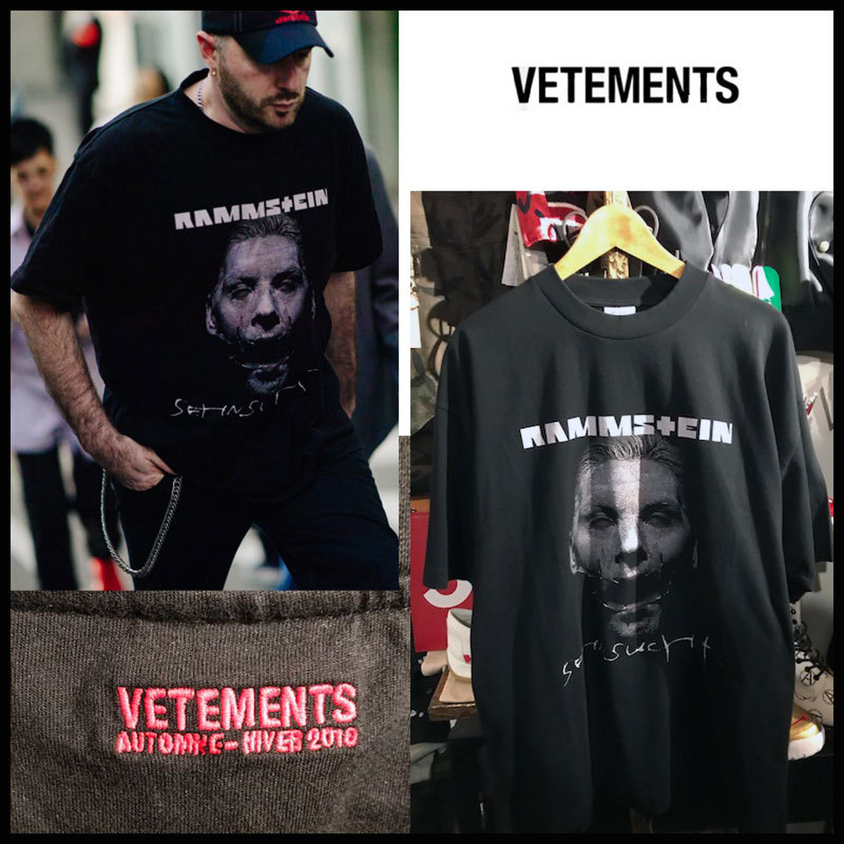 人気メーカー・ブランド vetements ラムシュタイン Tシャツ 17AW - Tシャツ/カットソー(半袖/袖なし) -  www.ustavnisud.me