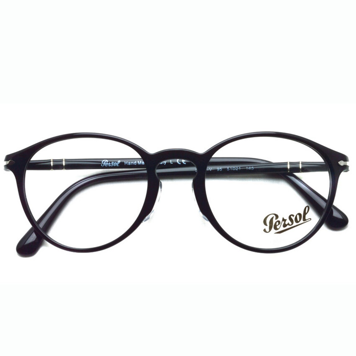 Persol ペルソール 3174v アジアンフィット 95 ブラック 黒縁ボストンメガネ イタリア製 中目黒のメガネ サングラスセレクトショップ Props