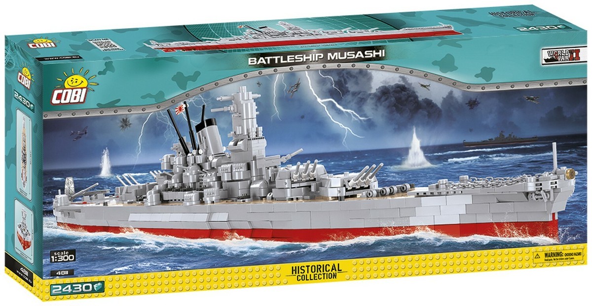 Cobi 4811 戦艦武蔵 ミリタリーブロック公式オンラインショップ Militaryblock Official Online Shop