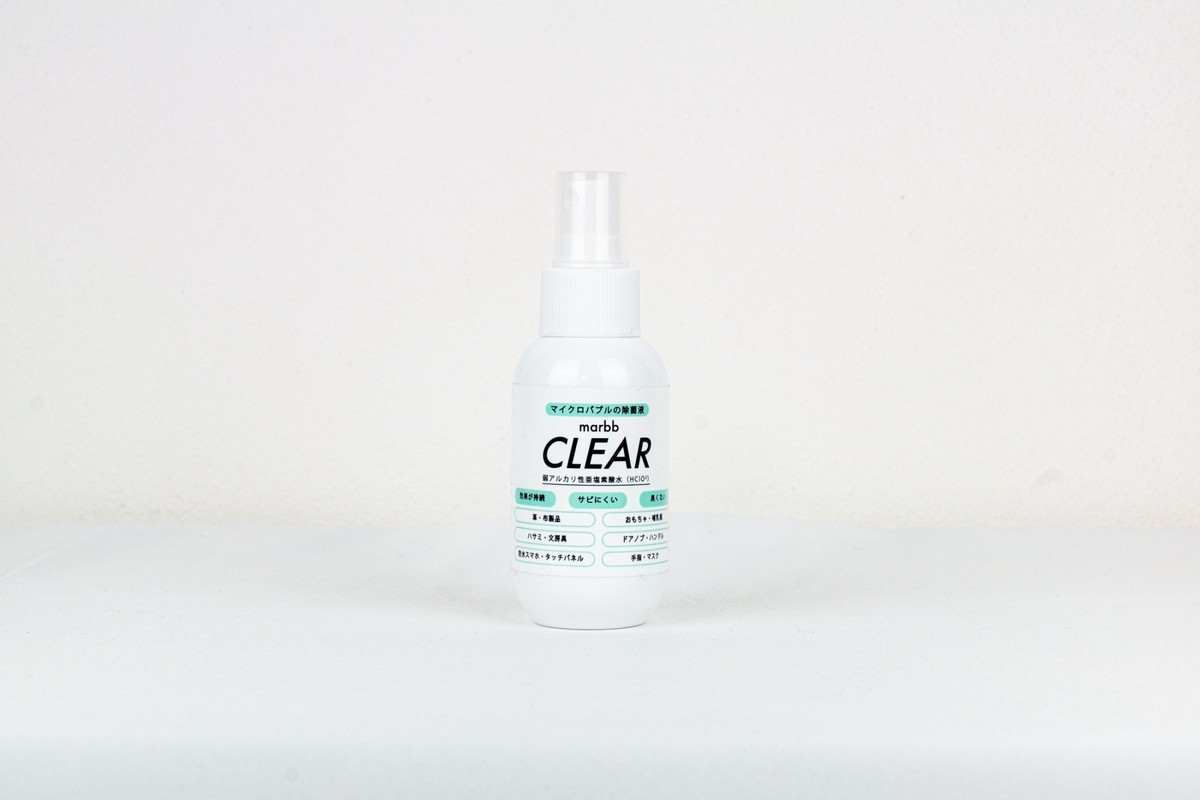 Marbb Clear マイクロバブル除菌液 80ml Retrue Online Shop