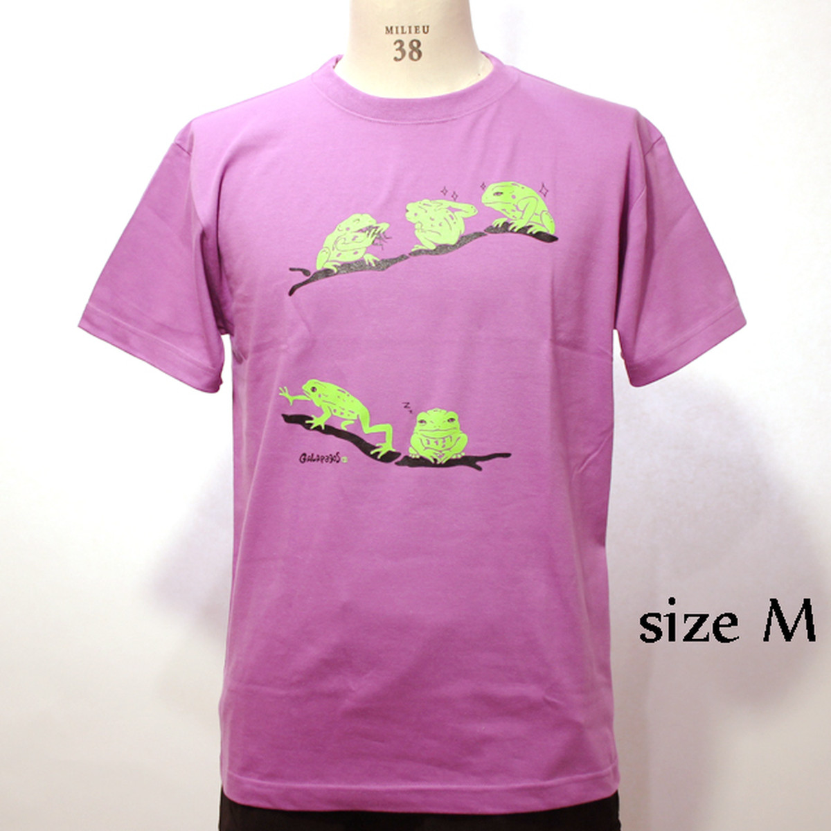 ソバネコtシャツ Waxy Monkey Frog T Shirts Galapagos