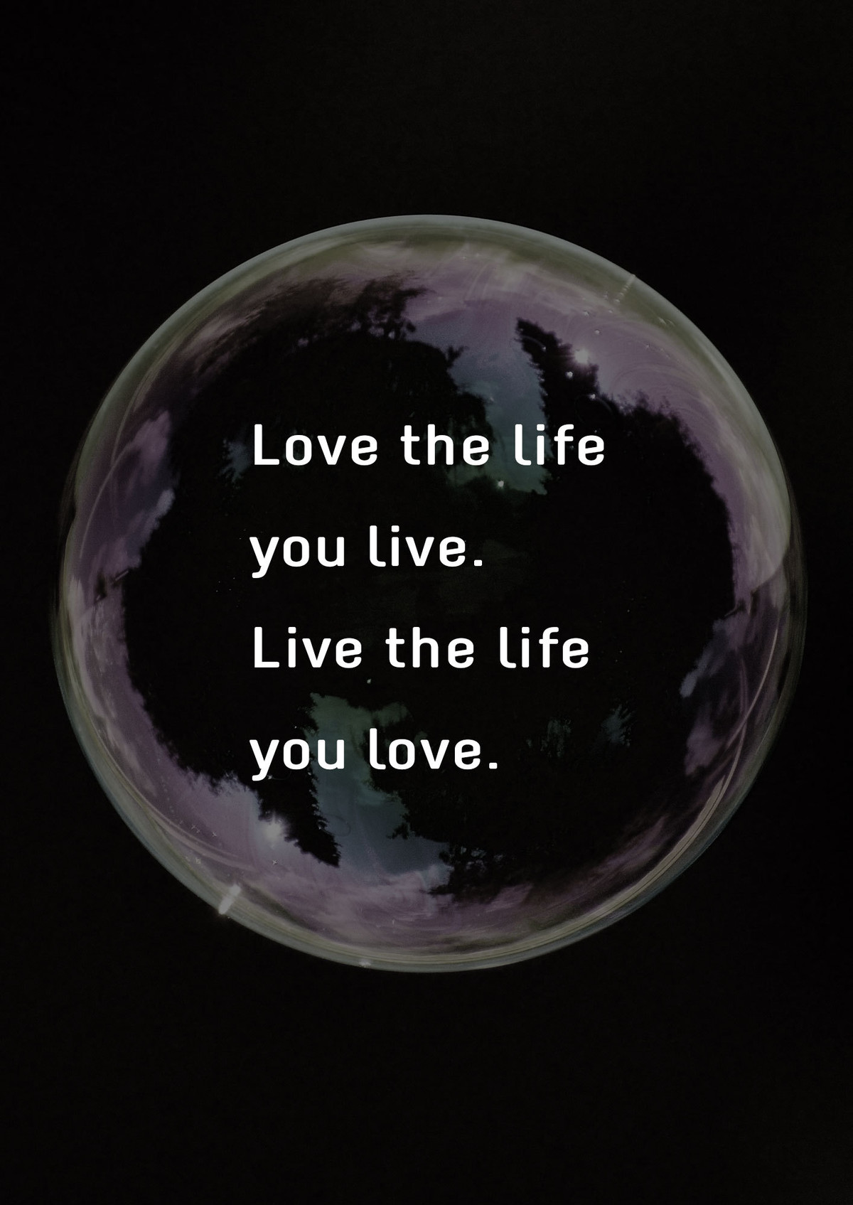 Love The Life You Live Live The Life You Love 格言屋 かくげんや