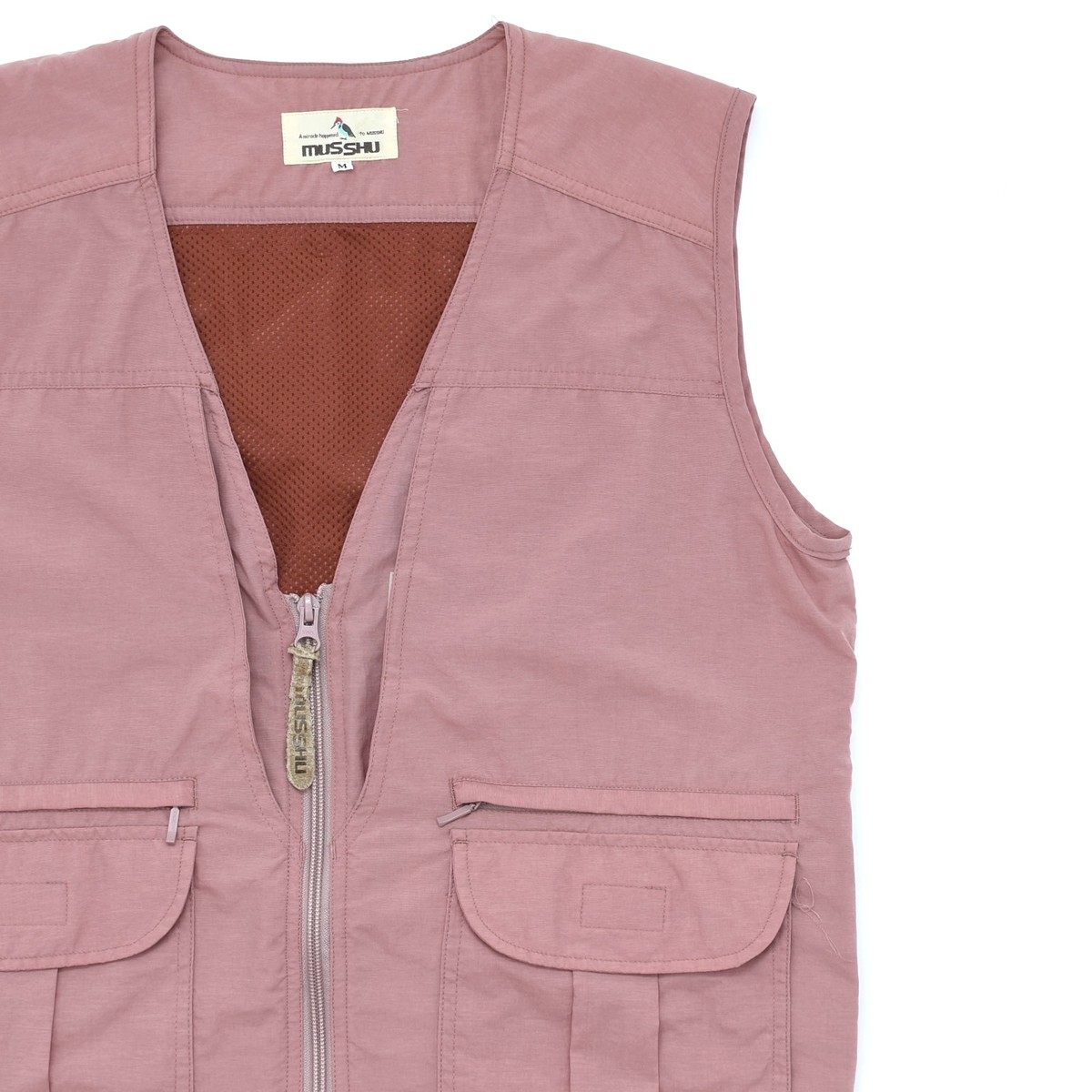 Japan Vtg Musshu Utility Fisherman Vest 古着屋 Grin Days Memory 公式 古着通販 オンラインストア