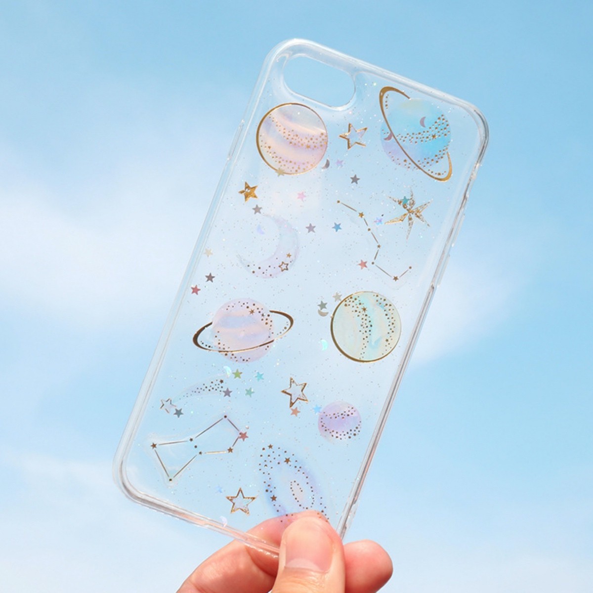 Iphone ケース 韓国 クリア 宇宙 スペース 星座 かわいい シンプル 個性的 面白い おもしろ ケース 可愛い お洒落 Iphone7 8 Iphonex Xs Iphonexr スマホケース 携帯ケース セレクトショップオンリーユー