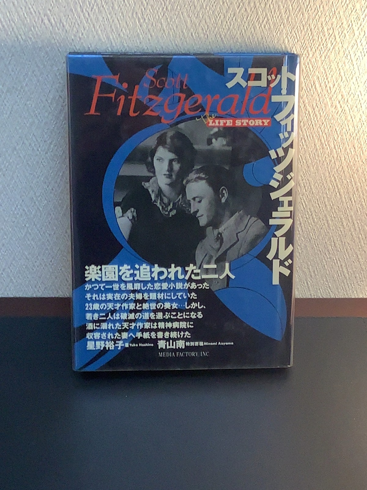 スコット フィッツジェラルド 楽園を追われた二人 星野裕子著 単行本 古書店 一馬書房