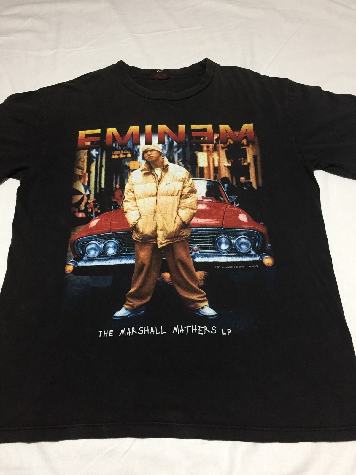 愛用 vintage当時物Eminemエミネム ツアーTシャツ ラップT raptee - T 