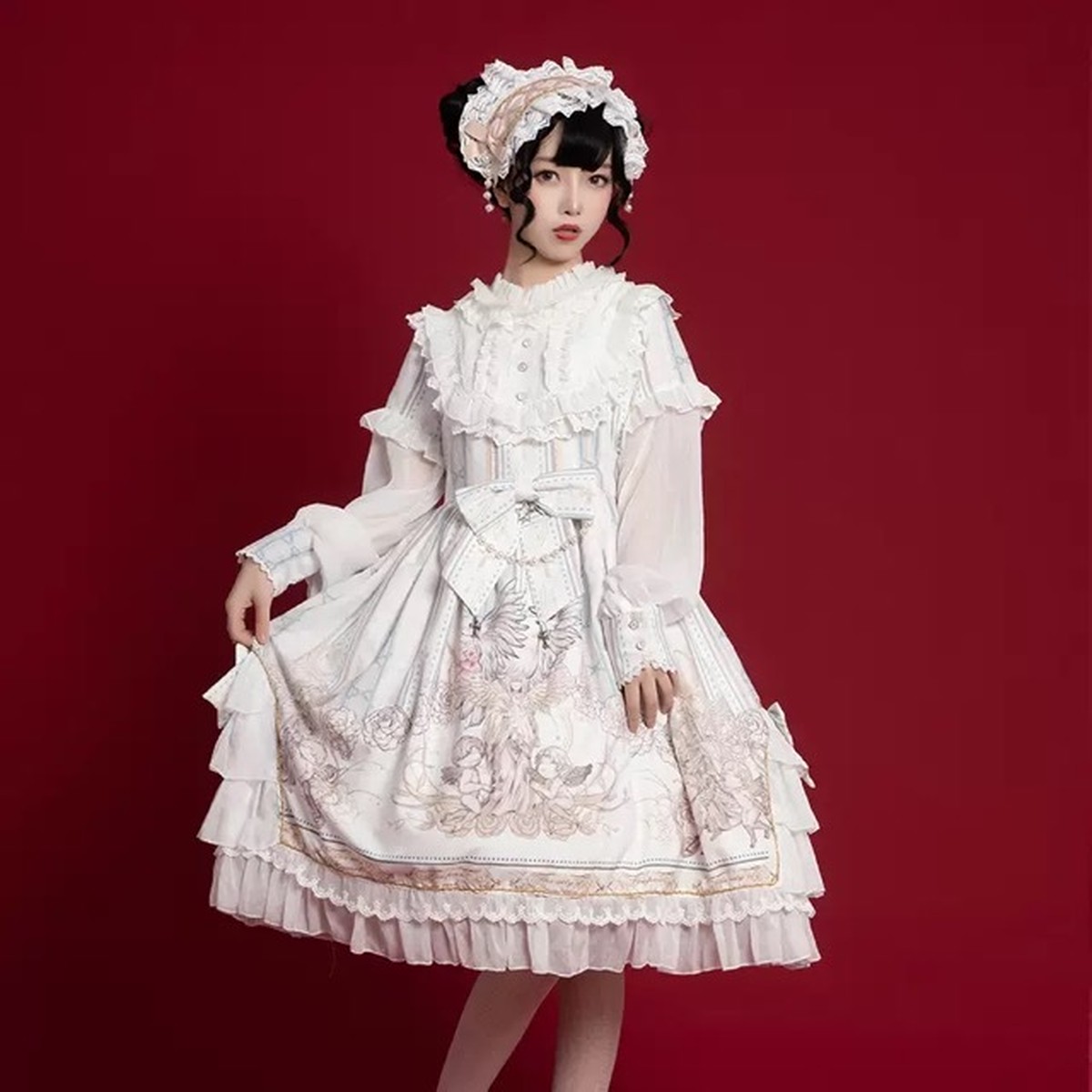 クラシカル ロリィタ クラロリ 白ロリ 黒ロリ ワンピース エレガント 上品 大人ロリィタ 夢かわ セットアップやパンツドレスなど二次会ドレスに合う海外ファッションサイト Urubei