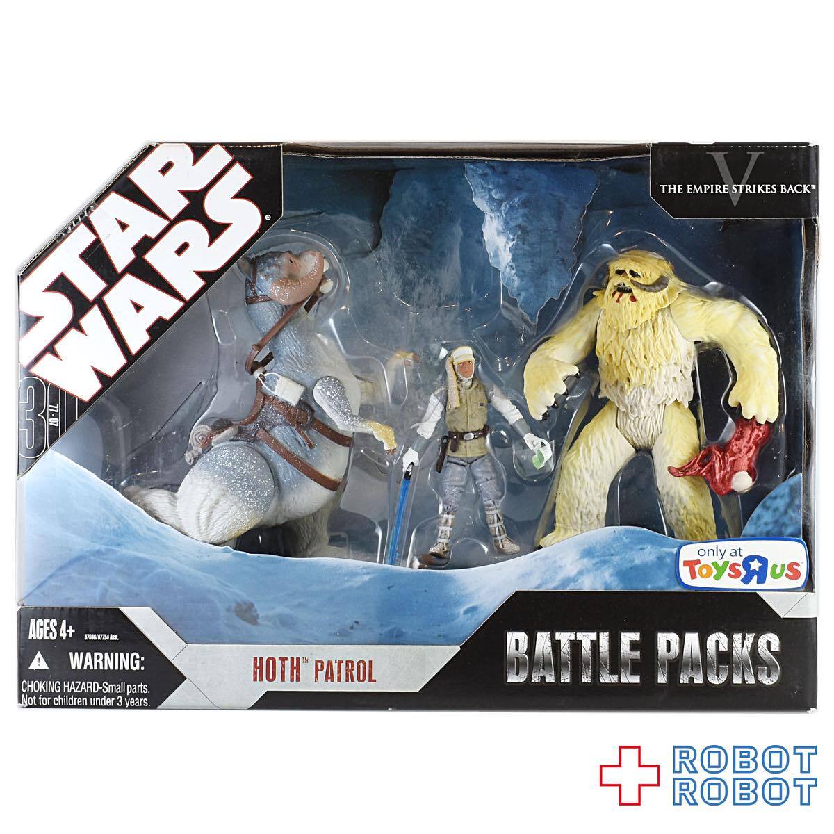 ハズブロ スター ウォーズ 30th バトルパック ホスパトロール 3パック Robotrobot