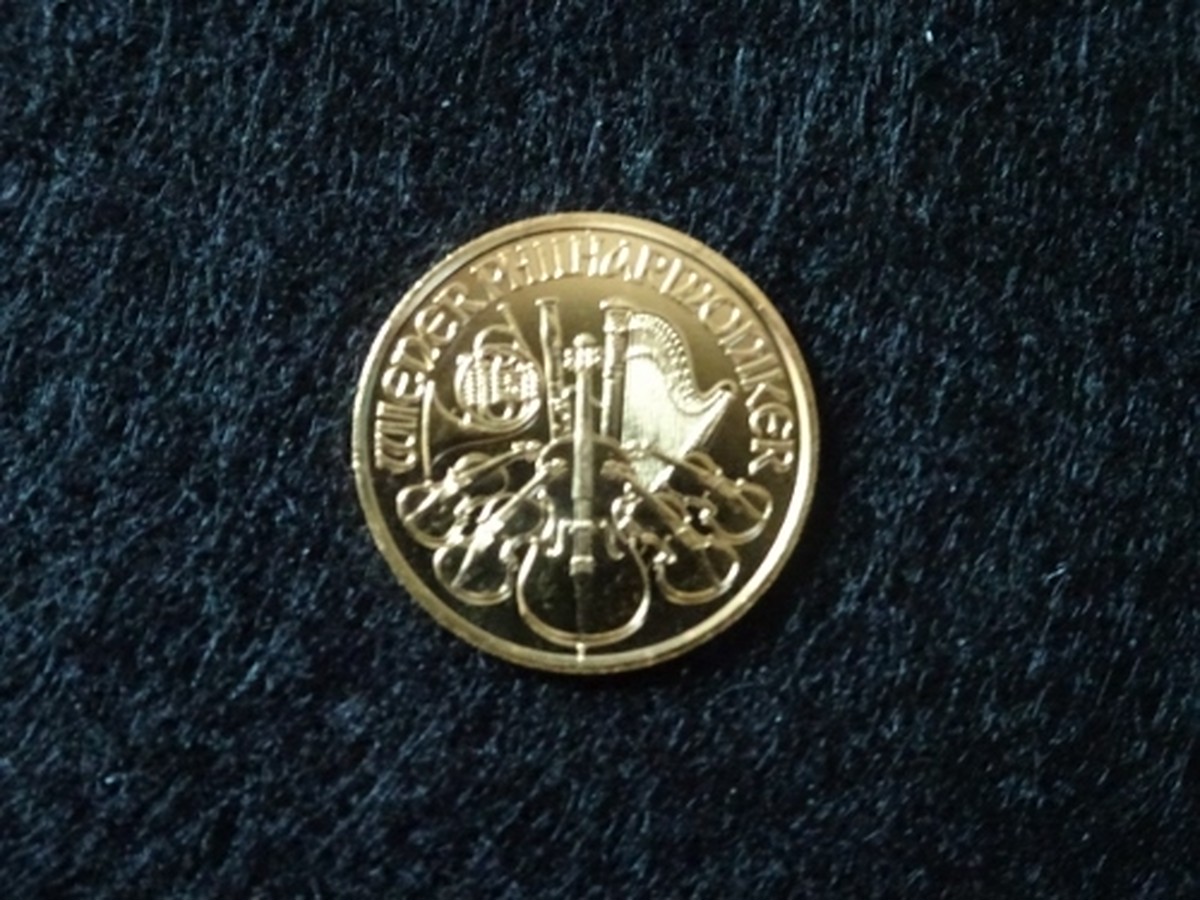 新品未使用 ウィーン金貨 1 25オンス 16年 オーストリア製 アンティークコイン モダンコインの寿コイン