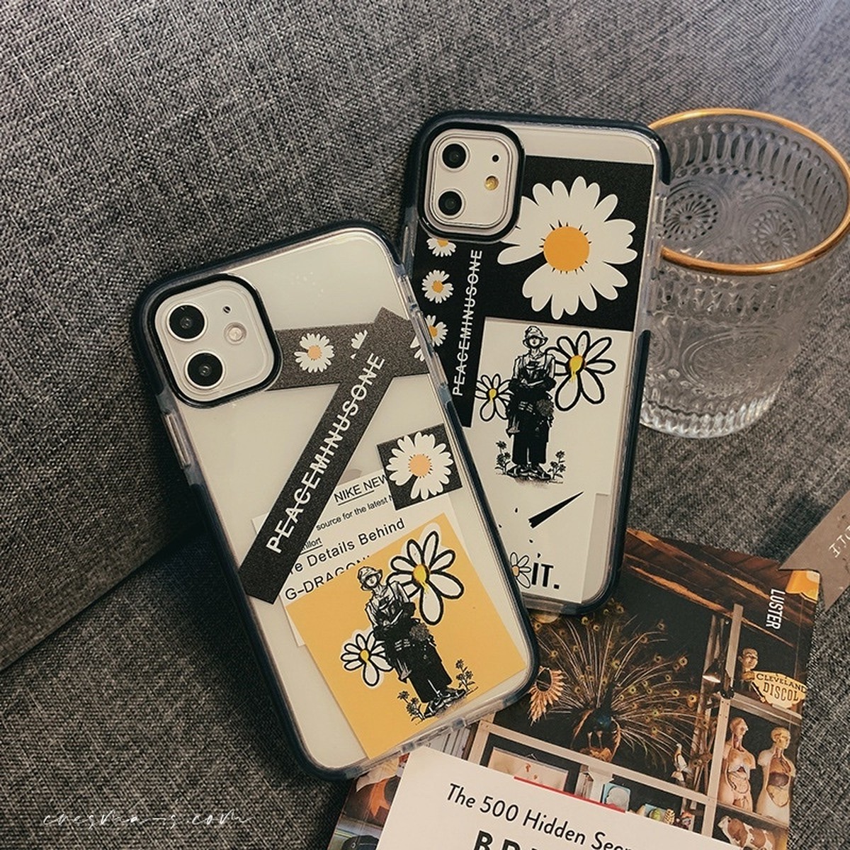 G Dragon Peaceminusone デイジーの花 Tpu Iphoneケース Cresma S 送料無料 卸売も大歓迎