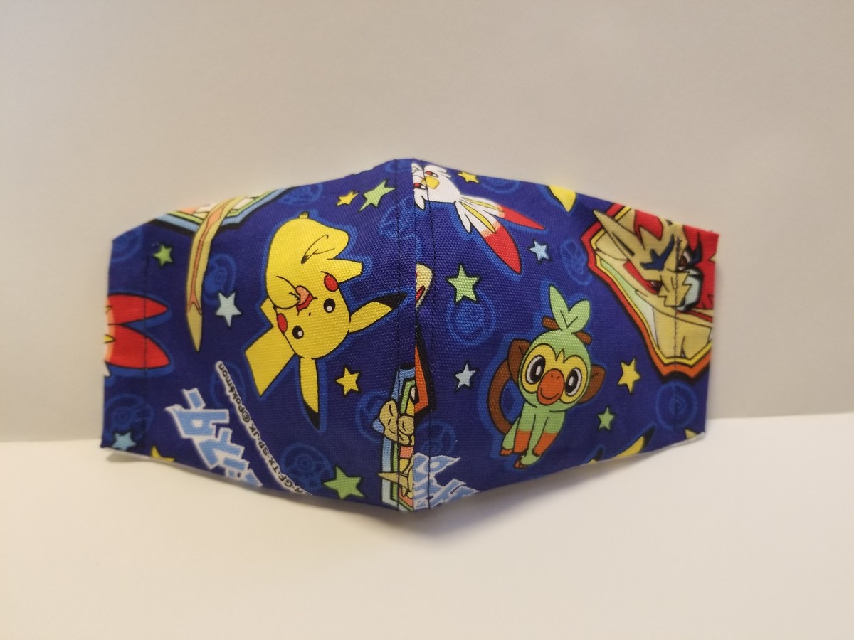 ひんやり ポケモン柄冷感マスク こども用 Telmitage