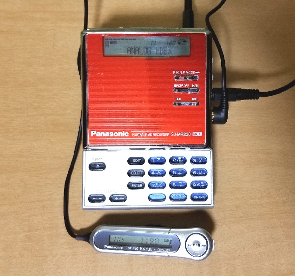 Panasonic sj-mr250 MDレコーダー 動作品 - オーディオ機器
