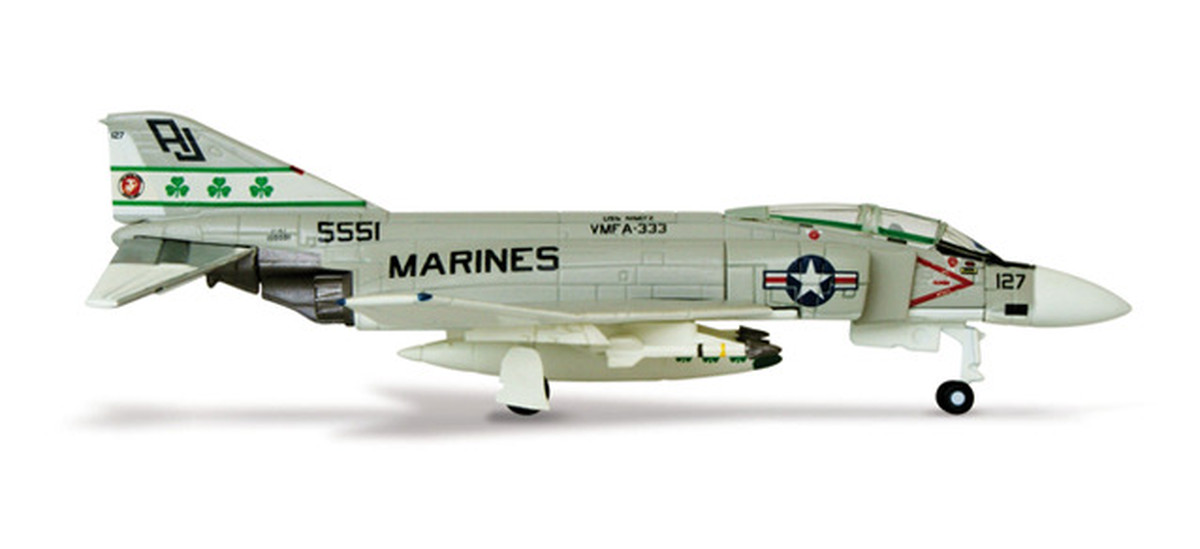 Herpa Wings ヘルパ ウイングス F 4j ファントム アメリカ海兵隊 Vfma 333 ファイティング シャムロック 1 0 スケール Kambee かんべえ