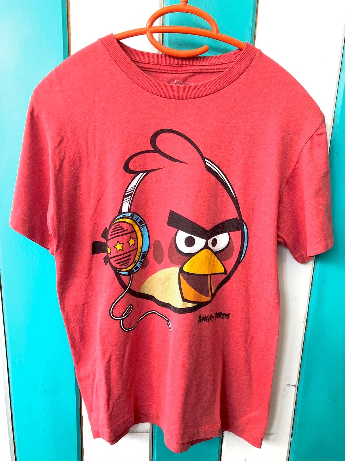 アングリーバードヘッドフォン Usedtee レッド Angry Birds Headphones Usedtshirt Red The Puppez E Shop ザ パペッツ松本 Webショップ