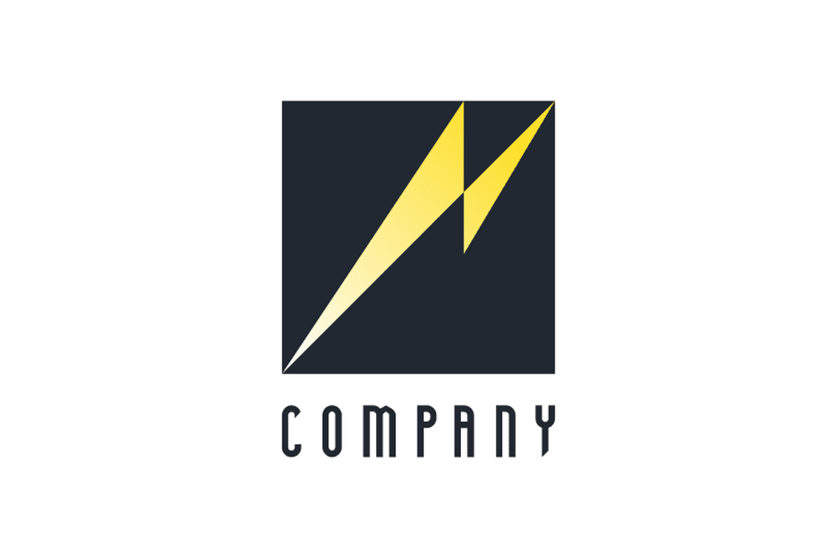 ロゴマーク スピード感を表す雷 稲妻のコーポレート ロゴを販売 Creative Owner クリエイティブなビジネスオーナーのためのデザインストア