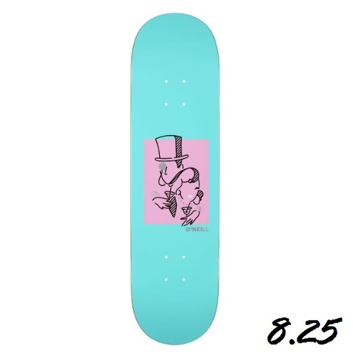 Primitive Skateboarding O Neill High Society Deck 8 25 X 31 875インチ プリミティブ スケートボーディング シェーンオニール ハイソサエティー デッキ Pretzels Skateboard And Culture