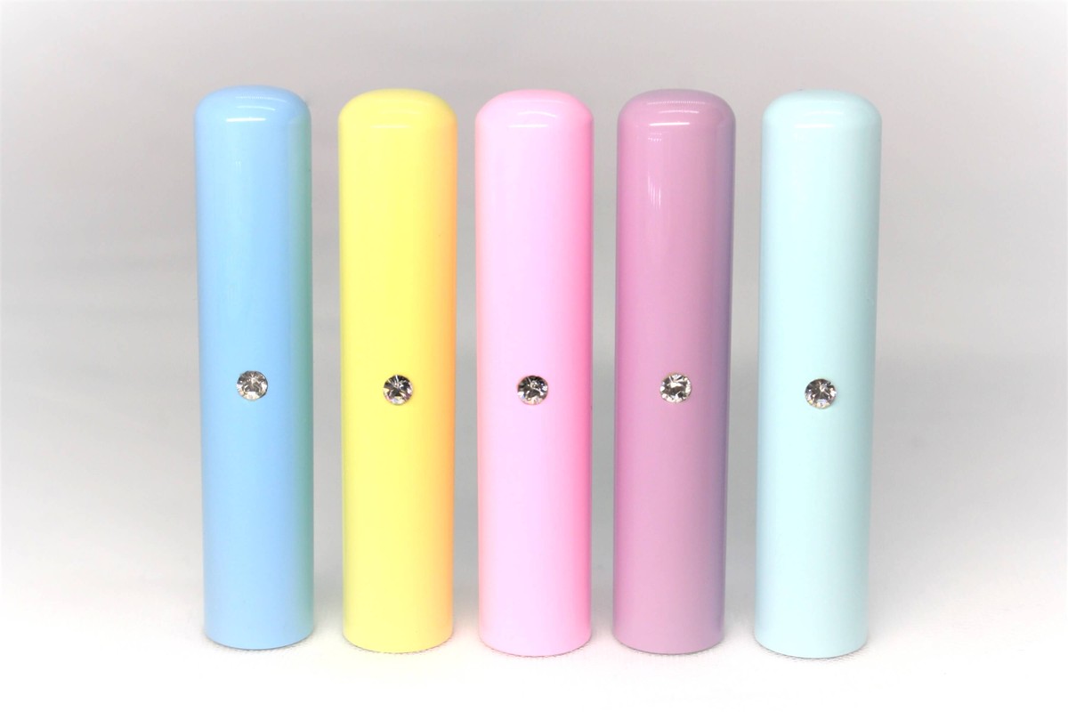 シュクレクリスタル印鑑単品 12 60mmサイズ 銀行印にオススメ かわいいハンコ ウィズアールはんこ