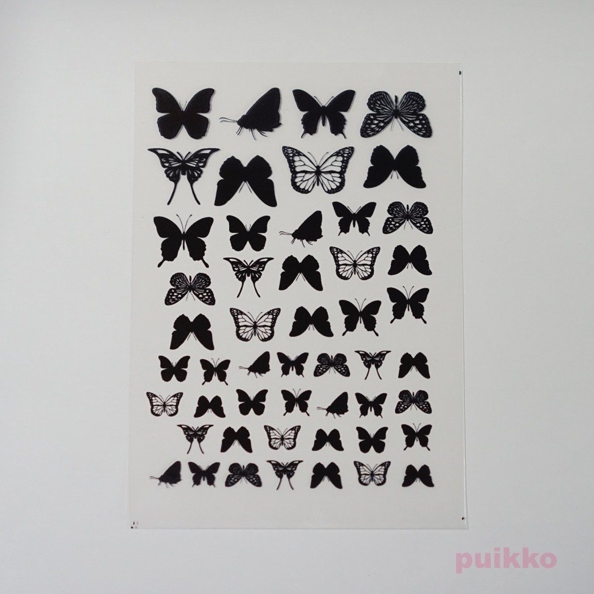 蝶2 レジン封入用フィルム Puikko