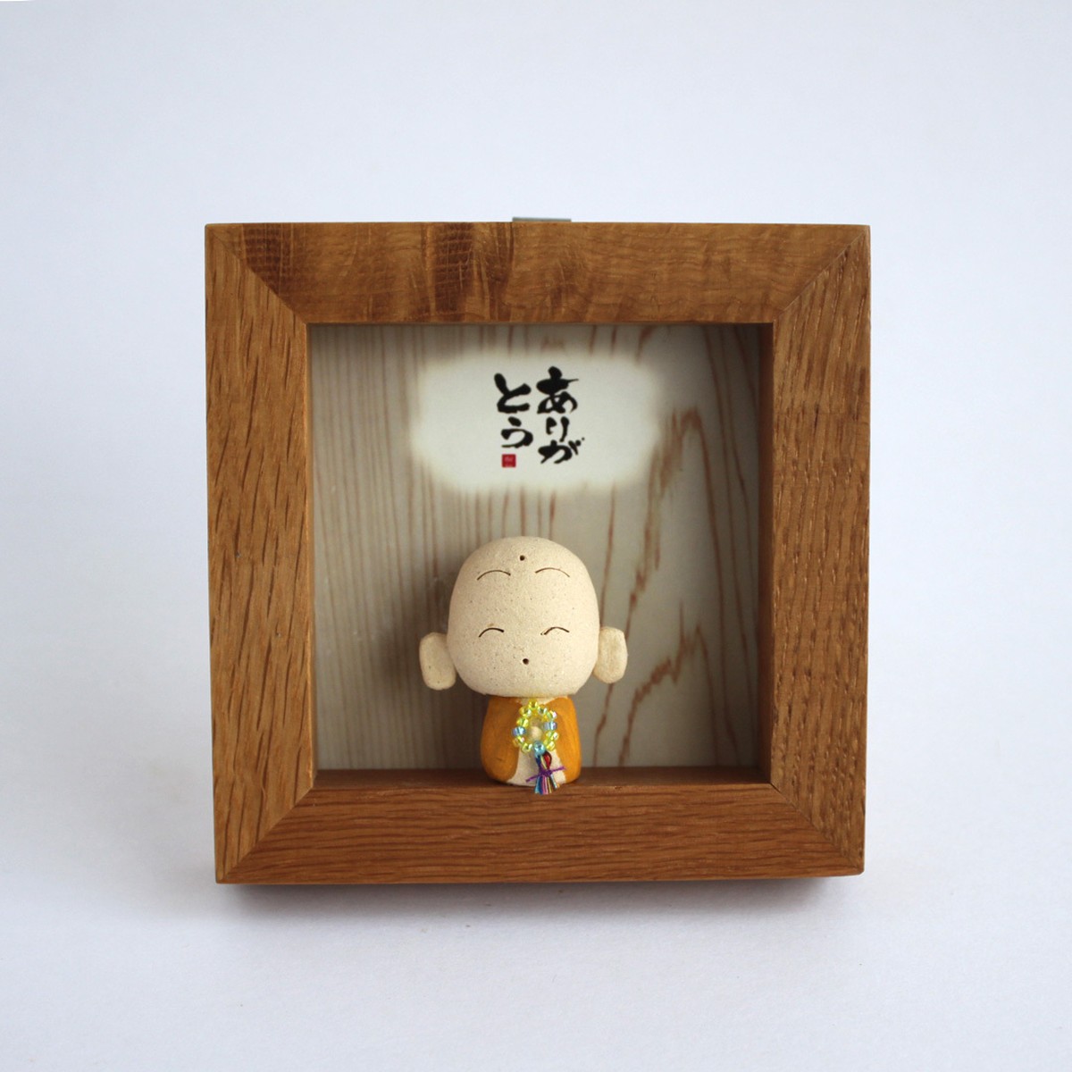 100 の保証 開運 お地蔵さん ハンドメイド 筆文字アート 感謝 ミニ額 アート 写真 Legraindebeauteinstitut Fr