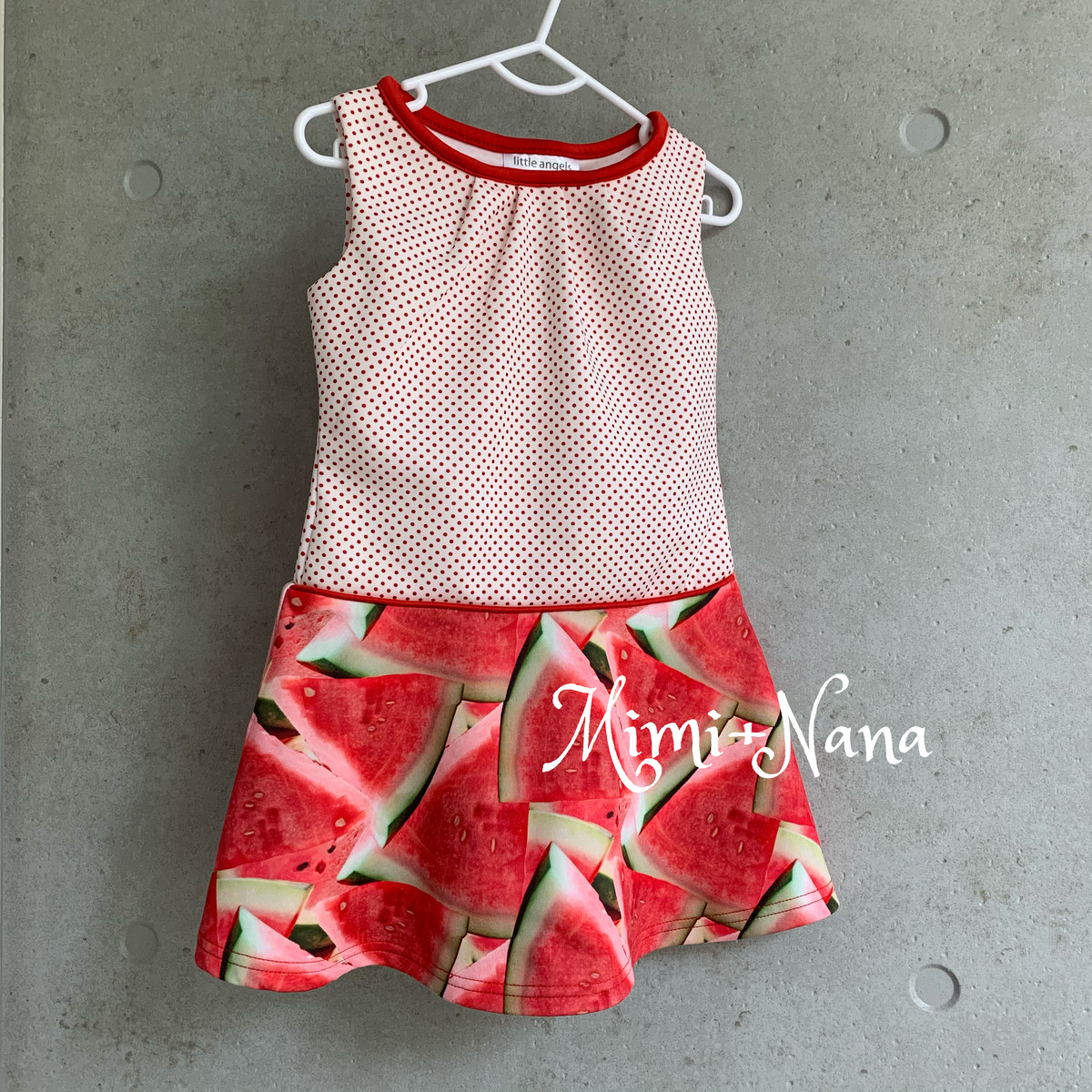 オンライン限定商品 スイカ柄 ワンピース ひざ丈ワンピース Popschooltwenterand Nl